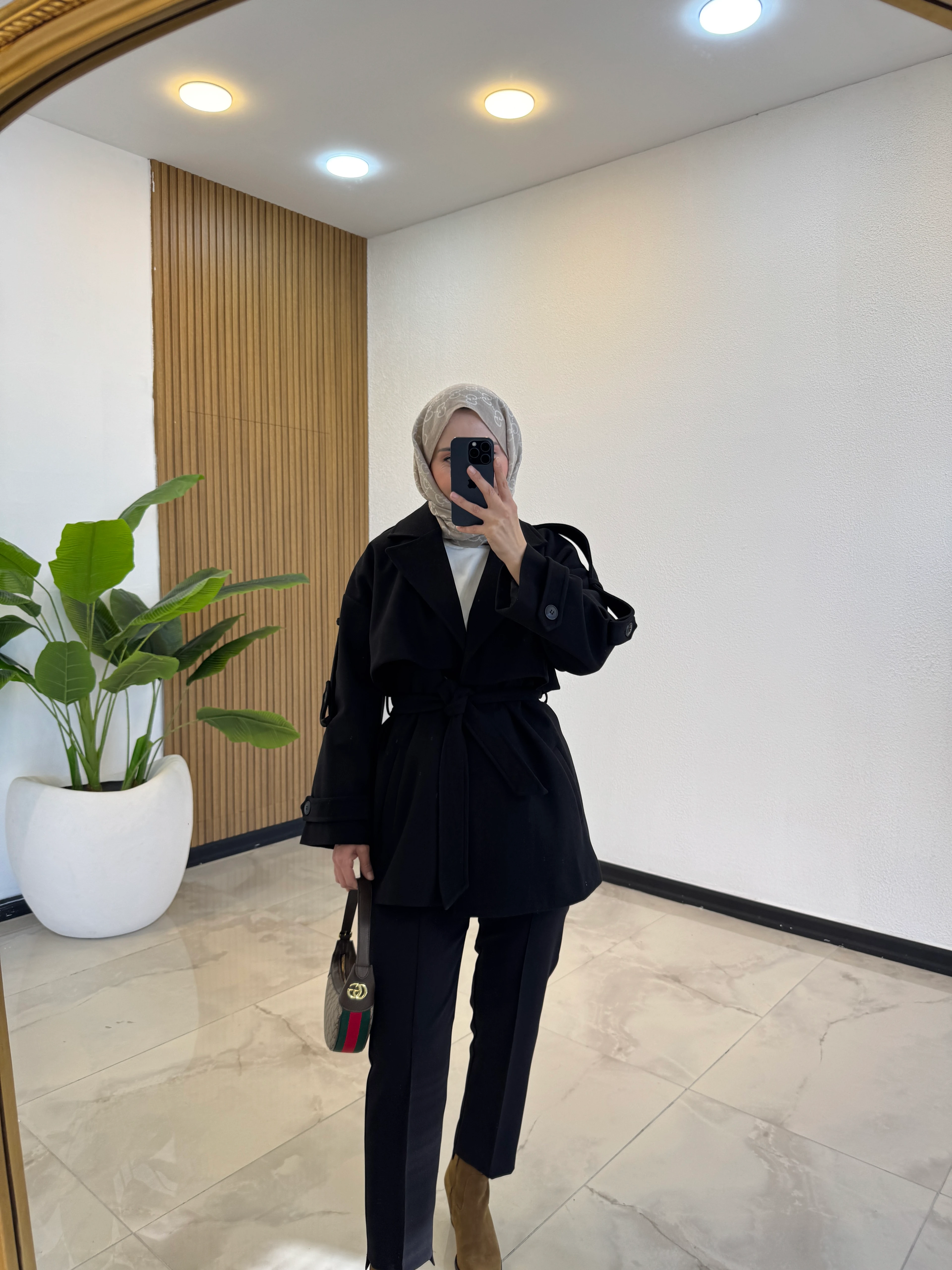 PREMİUM KAŞE KABAN SİYAH