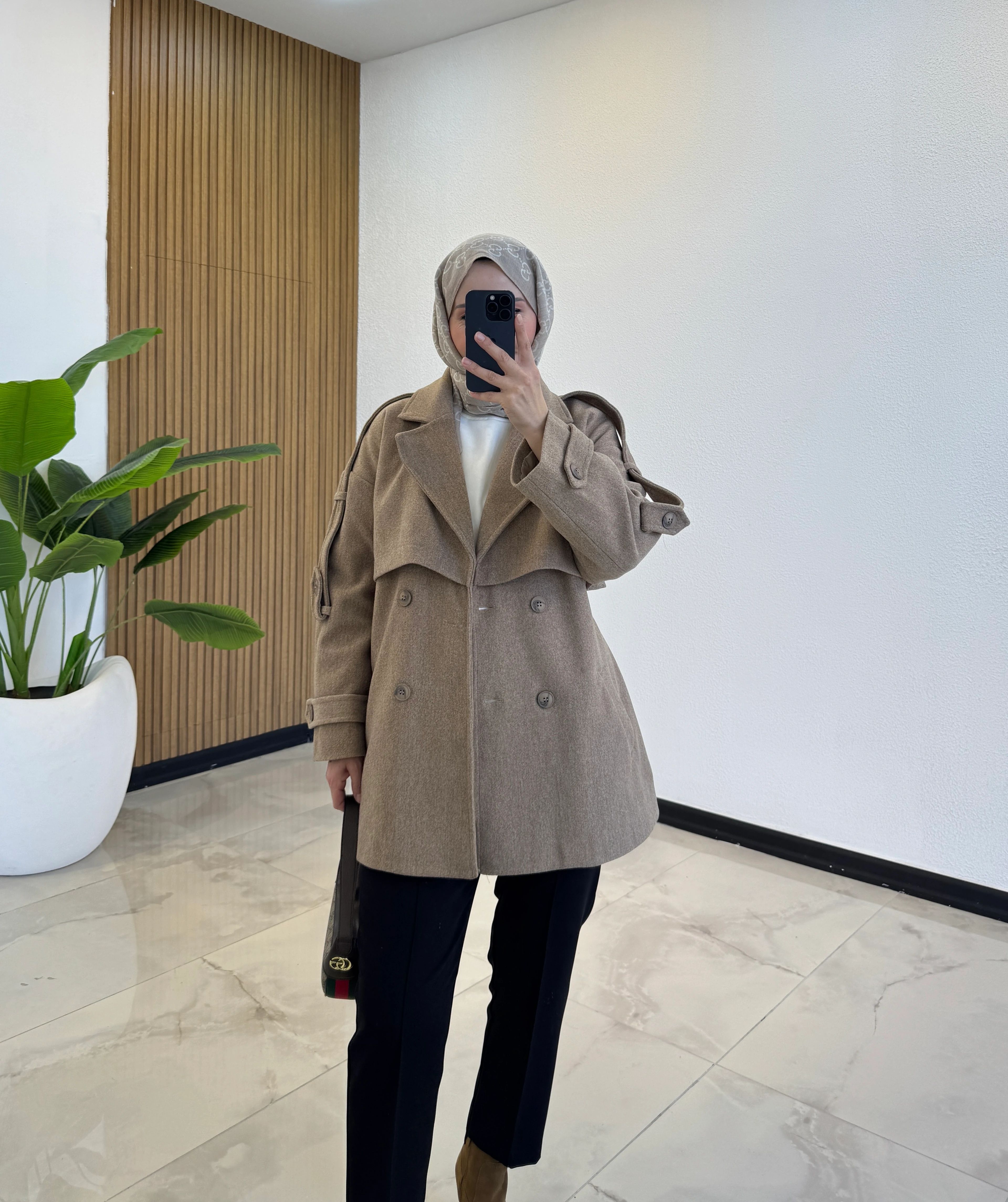 PREMİUM KAŞE KABAN CAMEL