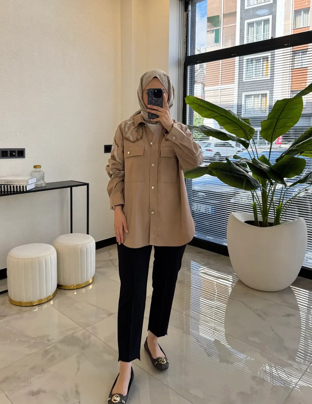 VALERİA TASARIM CEKET CAMEL