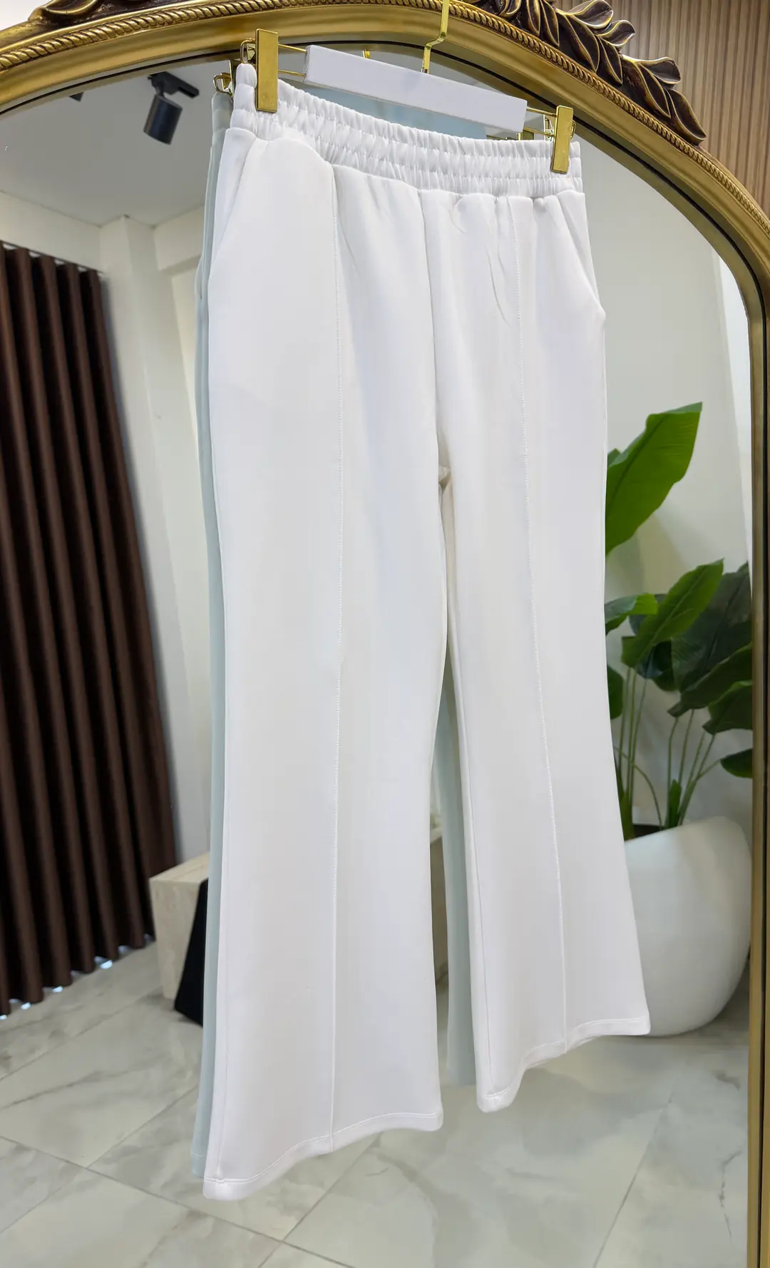 TAM BOY SCUBA PANTOLON BEYAZ