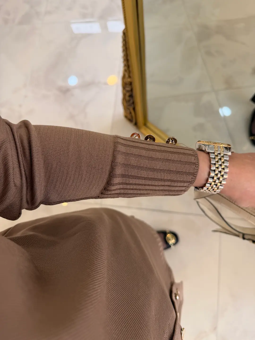 BLOOM MERSERİZE HIRKA CAMEL