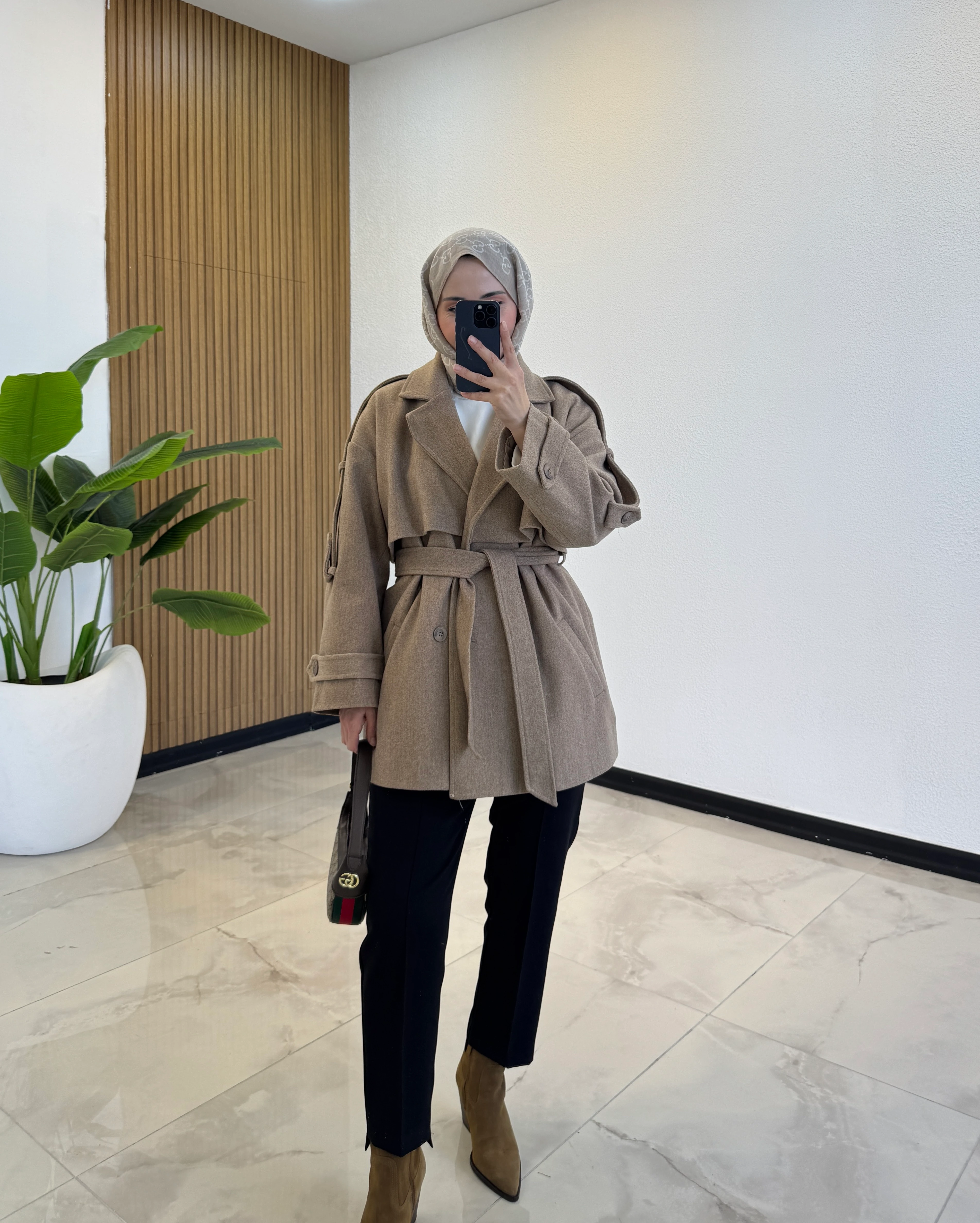 PREMİUM KAŞE KABAN CAMEL