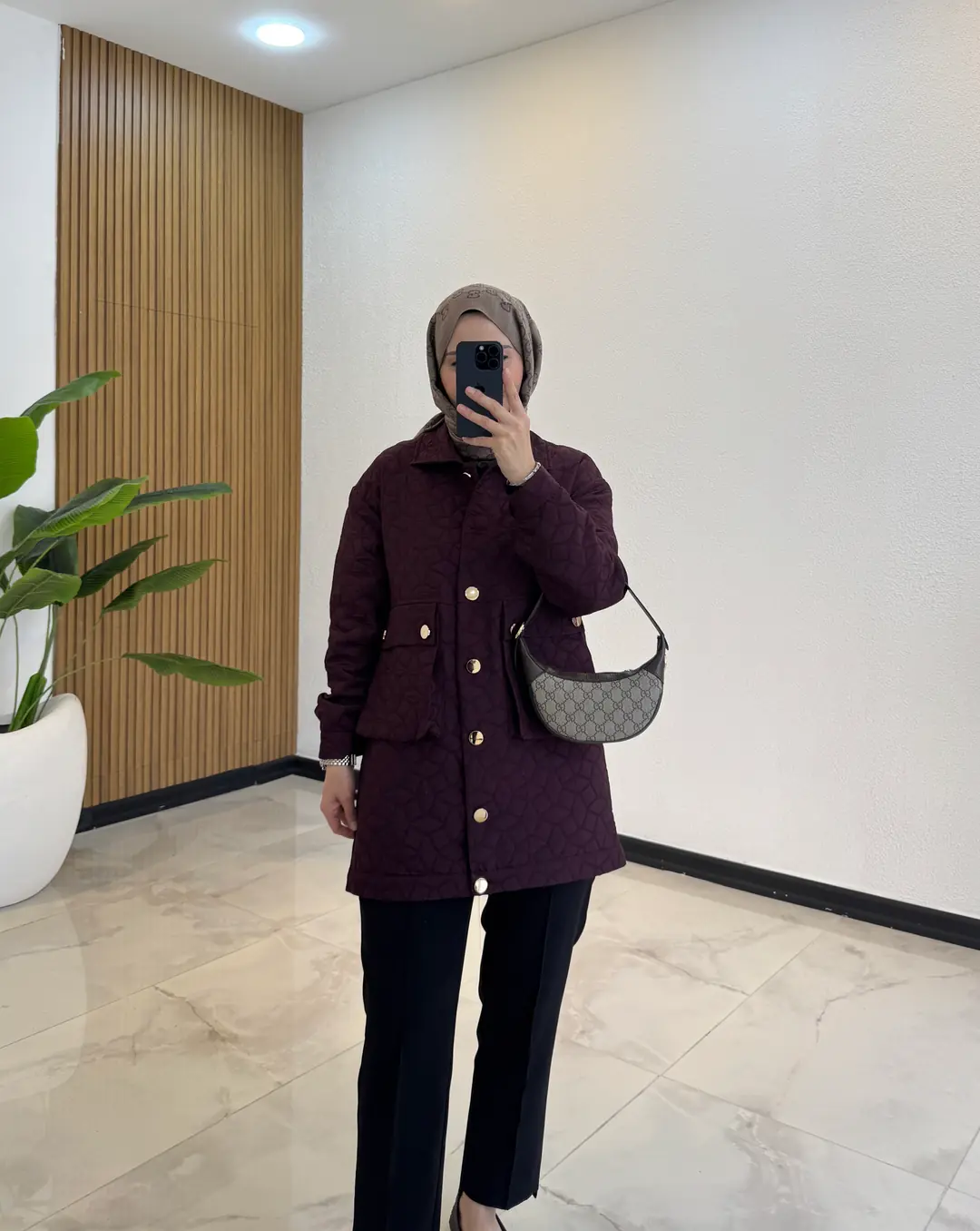 JOLİE KAPİTONE CEKET BORDO
