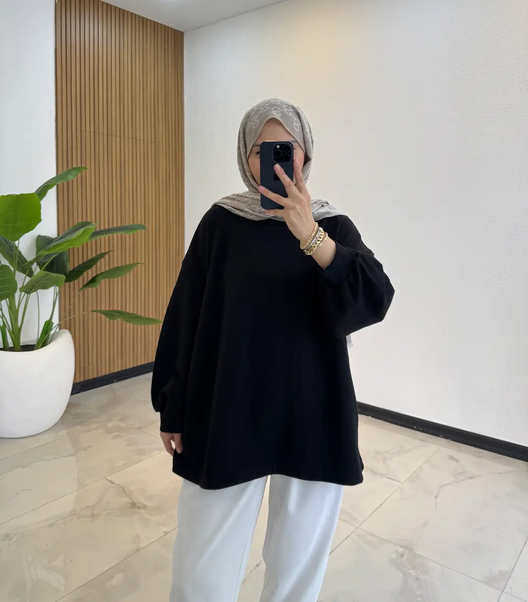 OVERSİZE SWEAT SİYAH