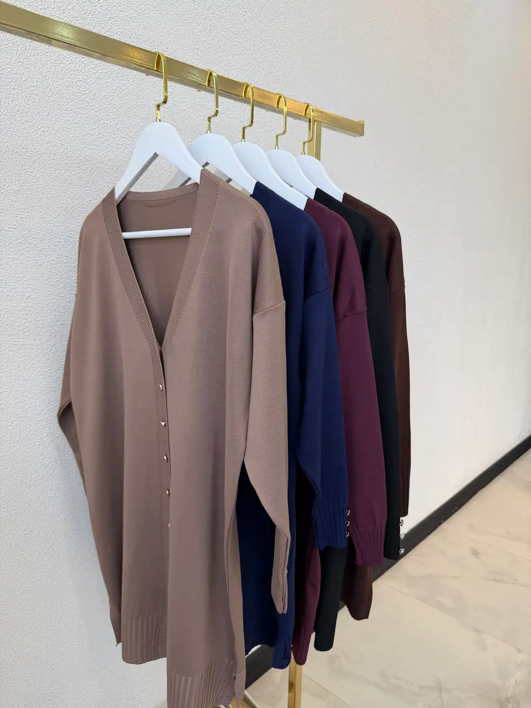 BLOOM MERSERİZE HIRKA CAMEL