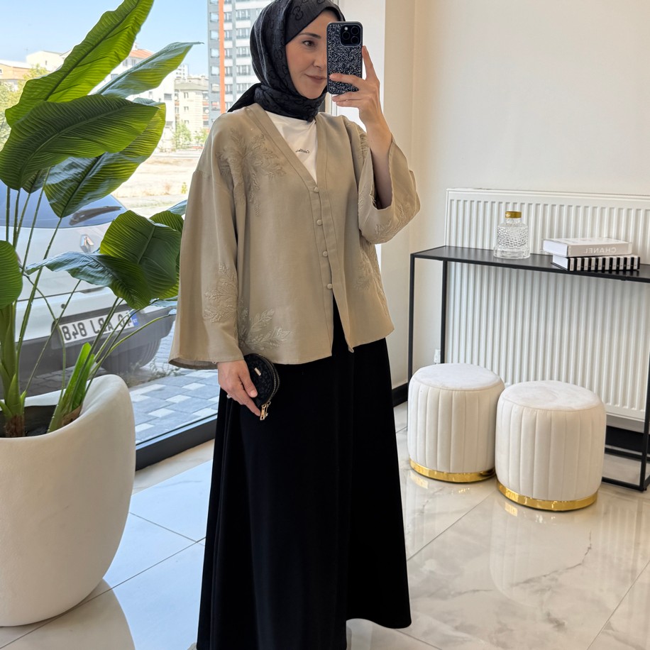 PREMİUM VESNA V YAKA CEKET 