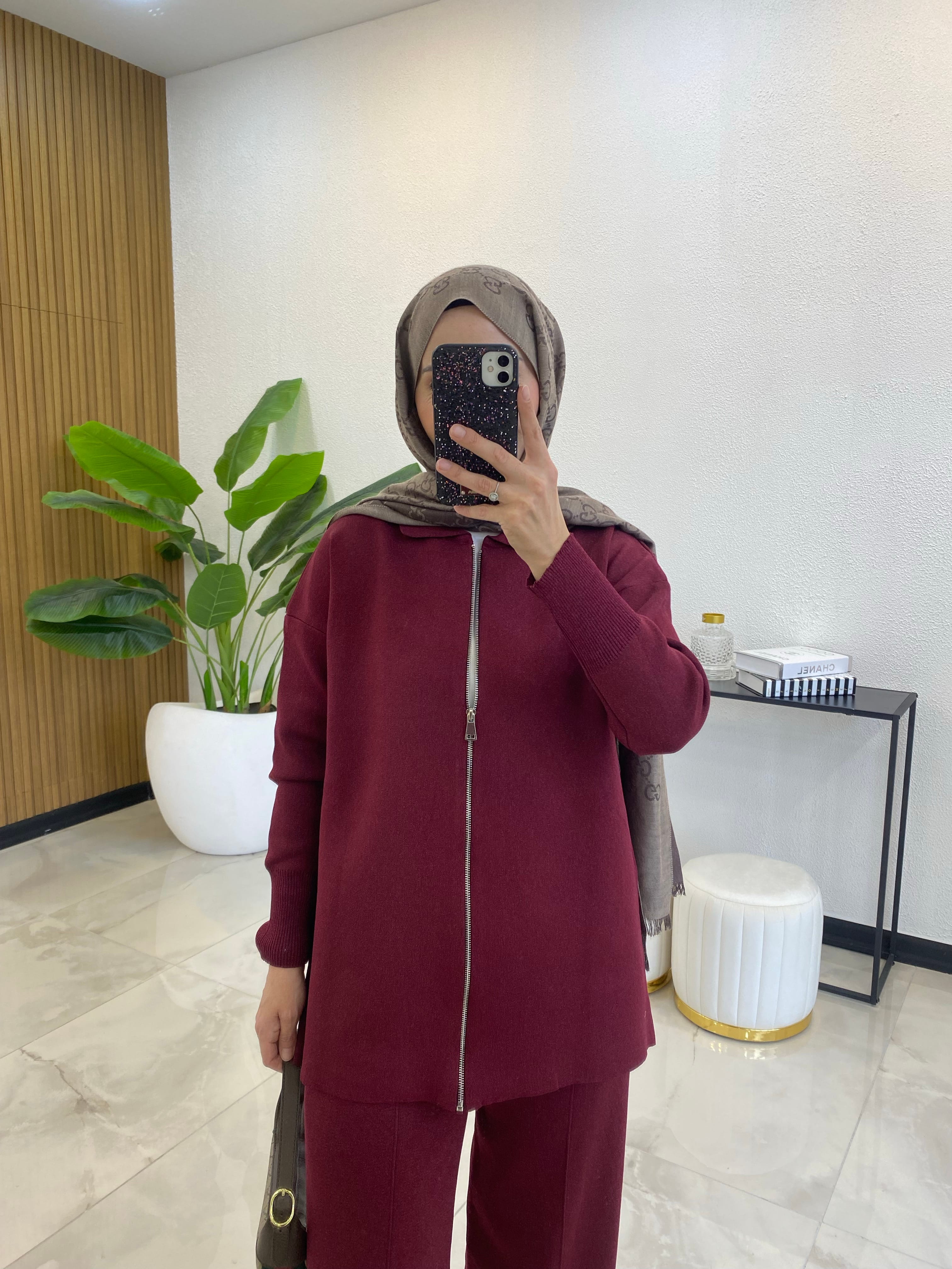 DAISY PREMIUM TRİKO TAKIM BORDO