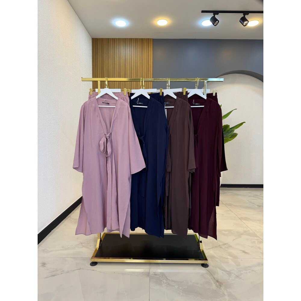İKİLİ ABAYA TAKIM MÜRDÜM