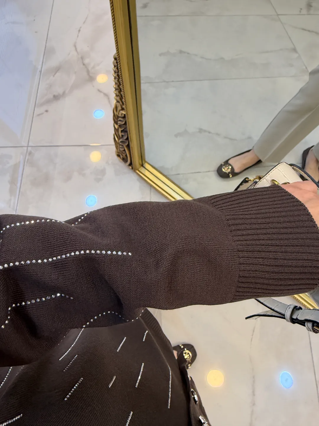 MEYRA TAŞLI HIRKA KAHVE