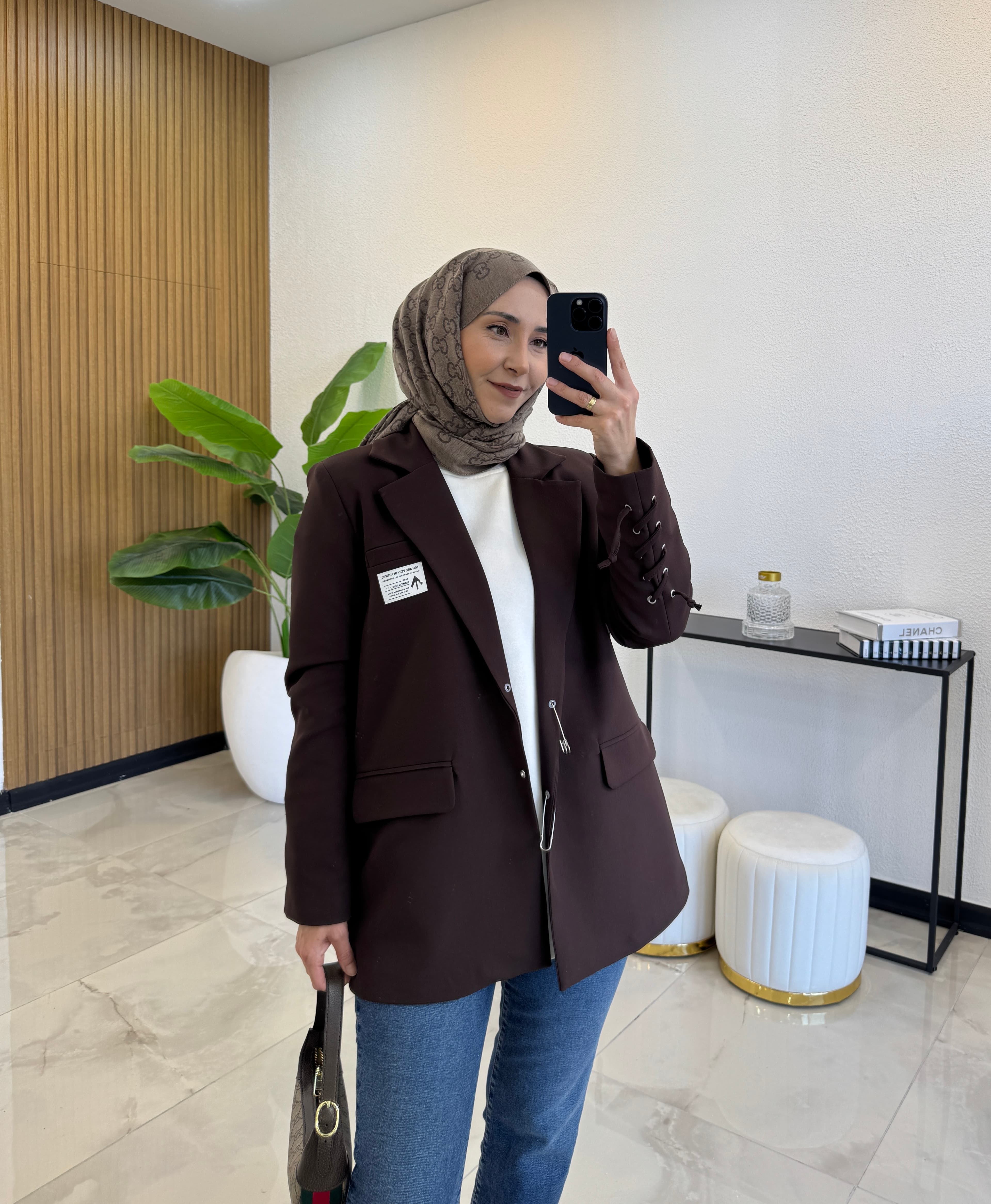 KANCALI BLAZER KAHVE