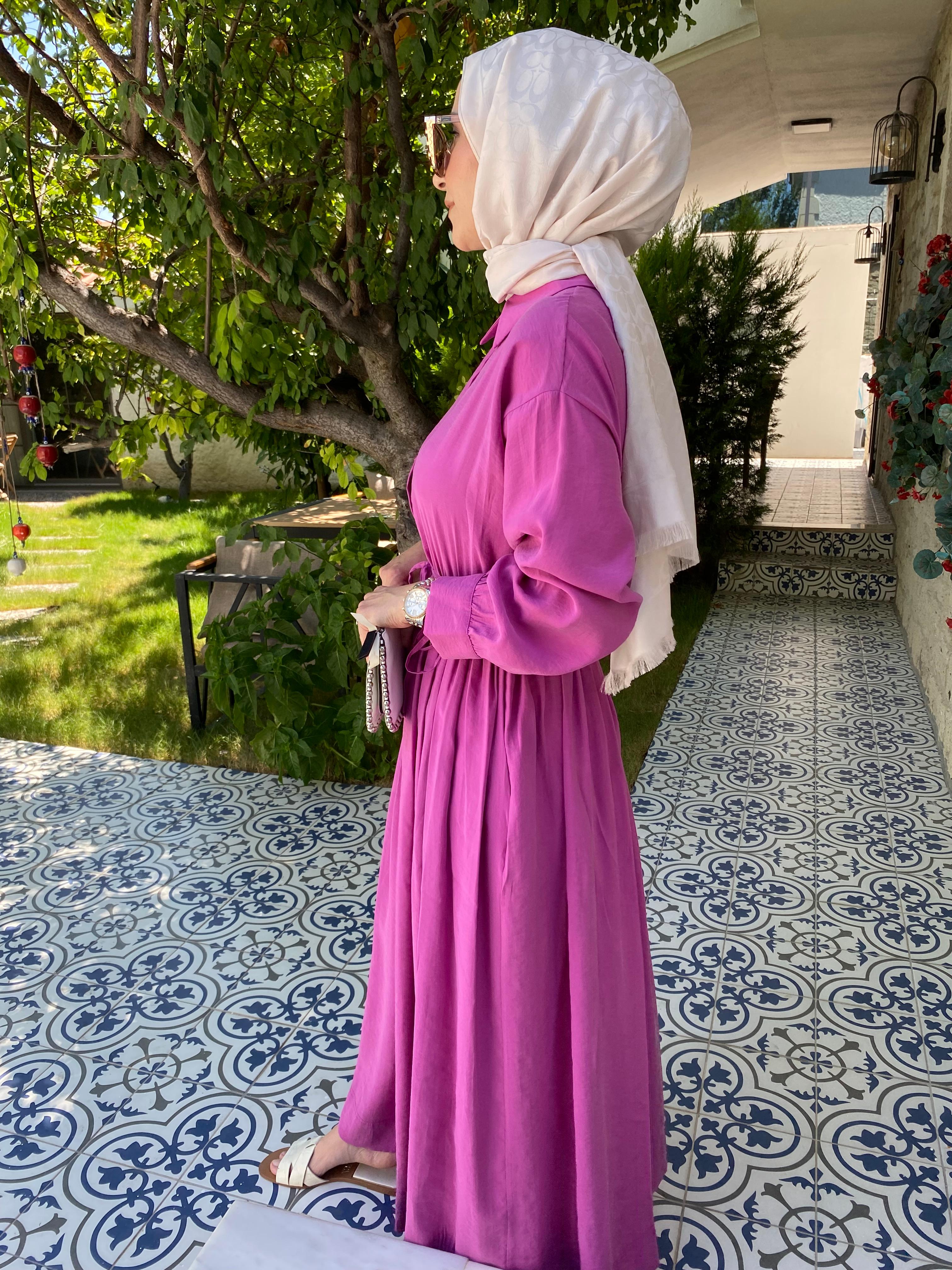 ALAÇATI ELBİSE LEYLAK