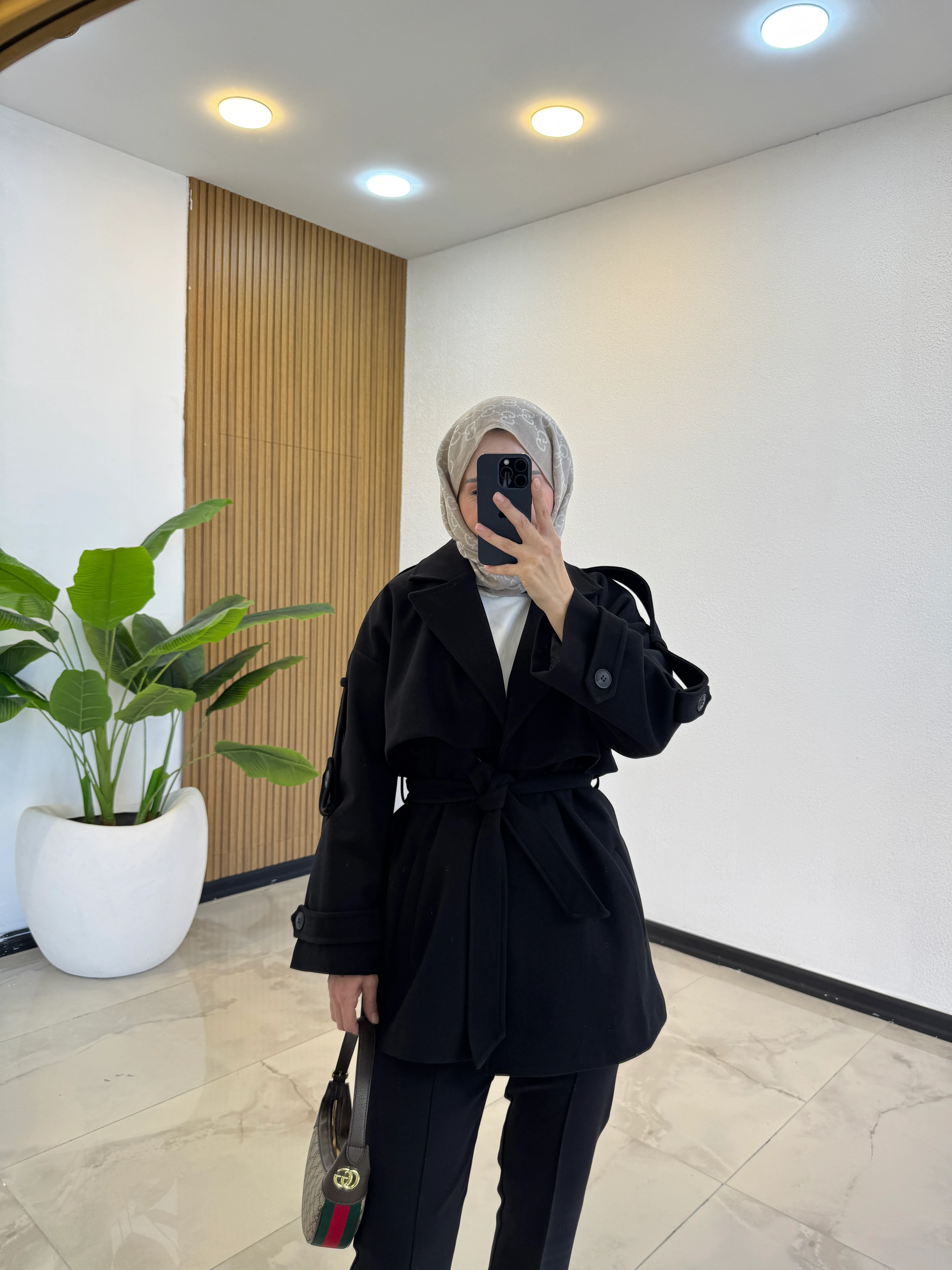 PREMİUM KAŞE KABAN SİYAH