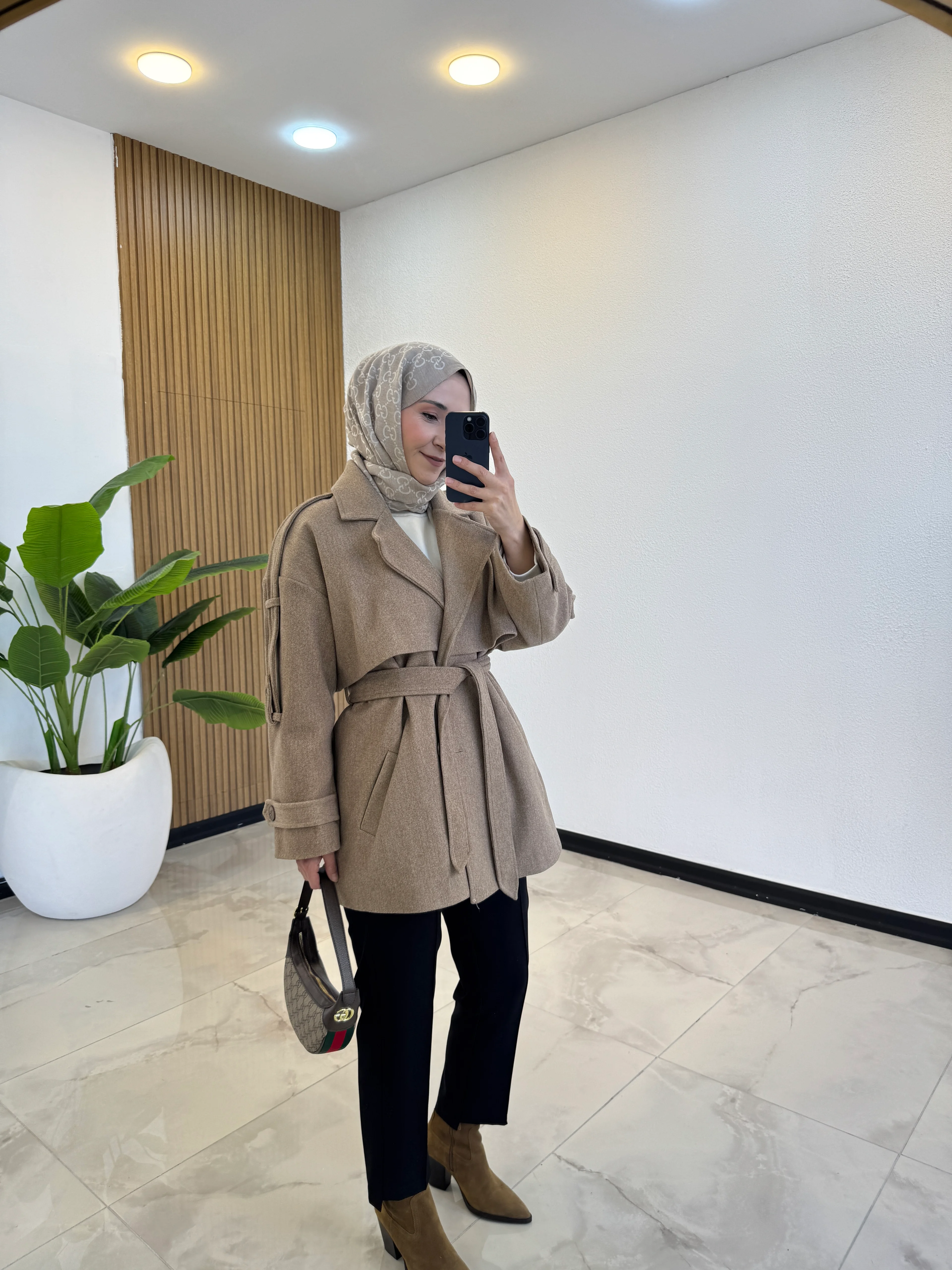 PREMİUM KAŞE KABAN CAMEL