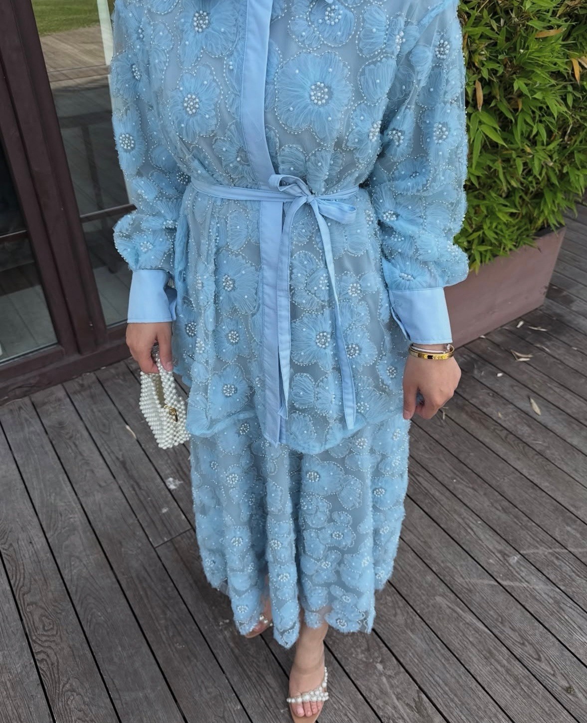 BABY BLUE SUIT 