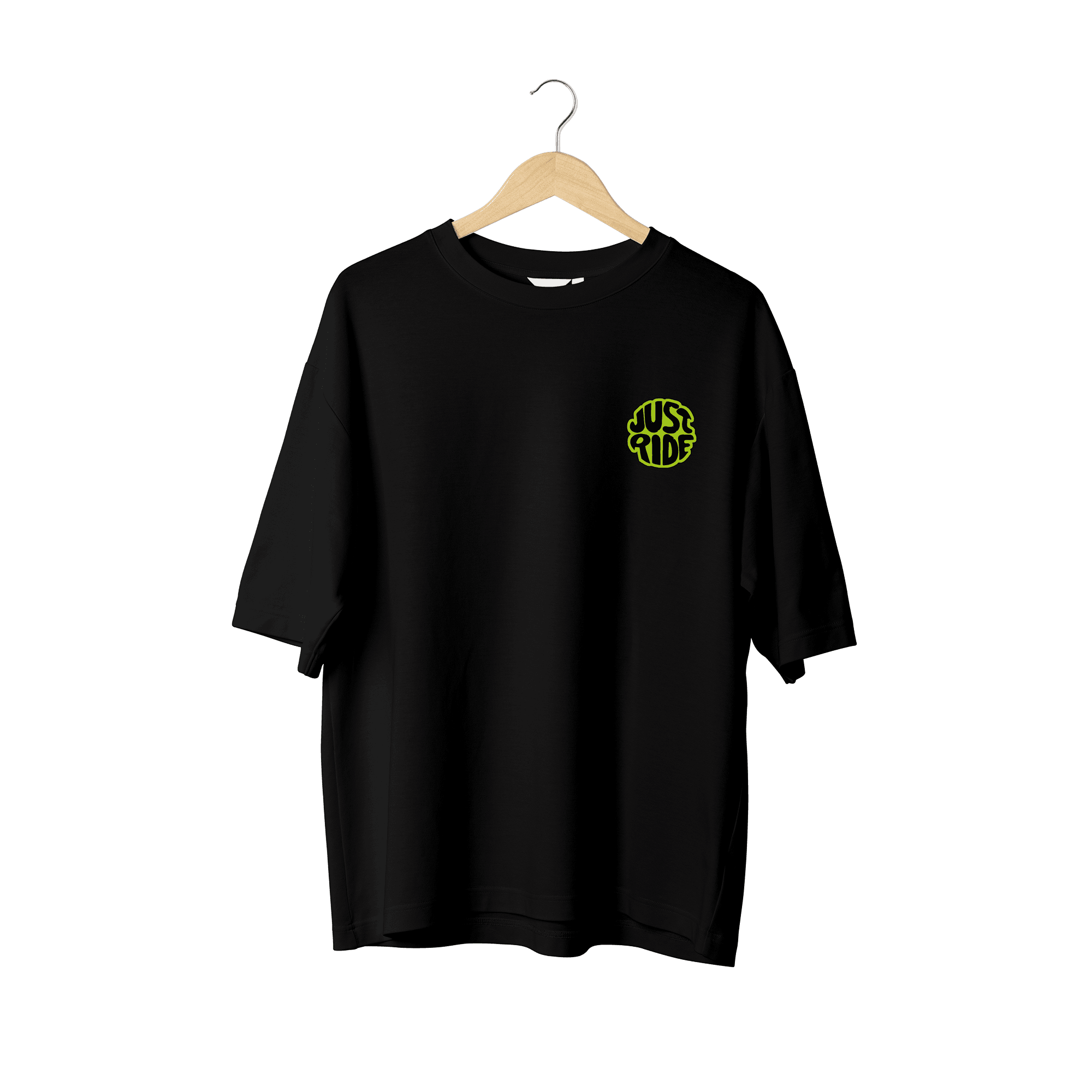 Wicold Just Ride Baskılı Oversize T-Shirt