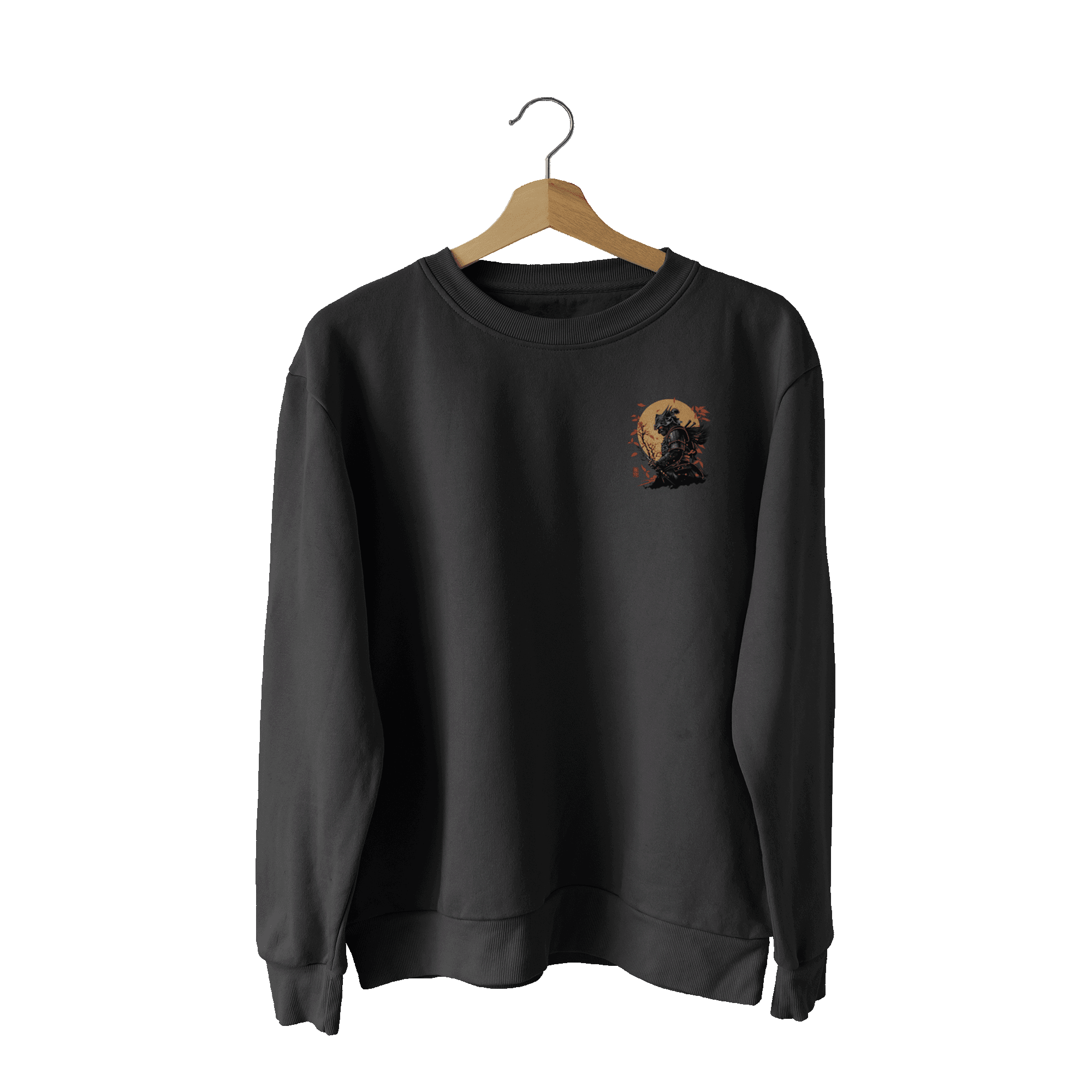 Wicold Flower Samurai Baskılı Sweatshirt