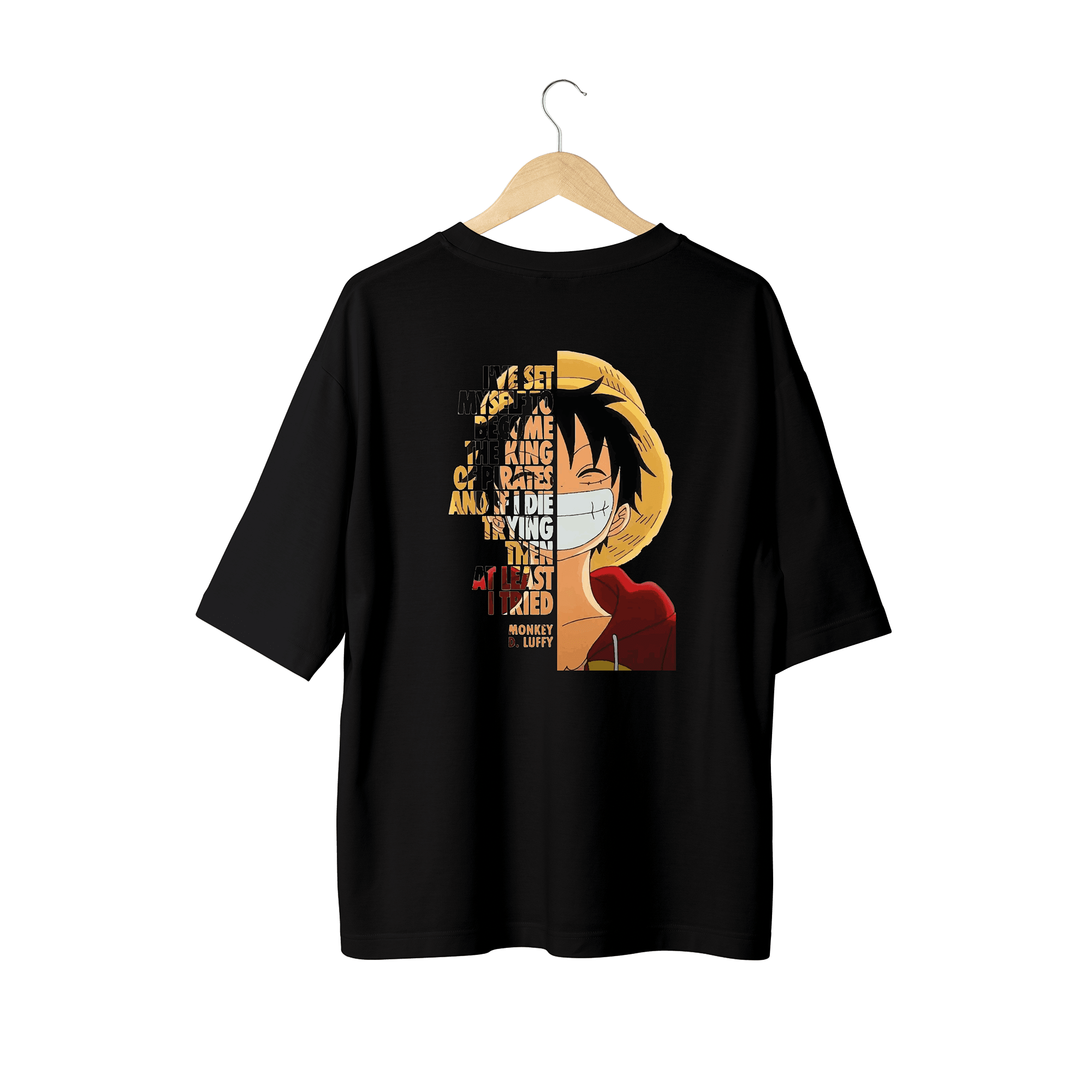 Wicold The Pirate King Baskılı Oversize T-Shirt