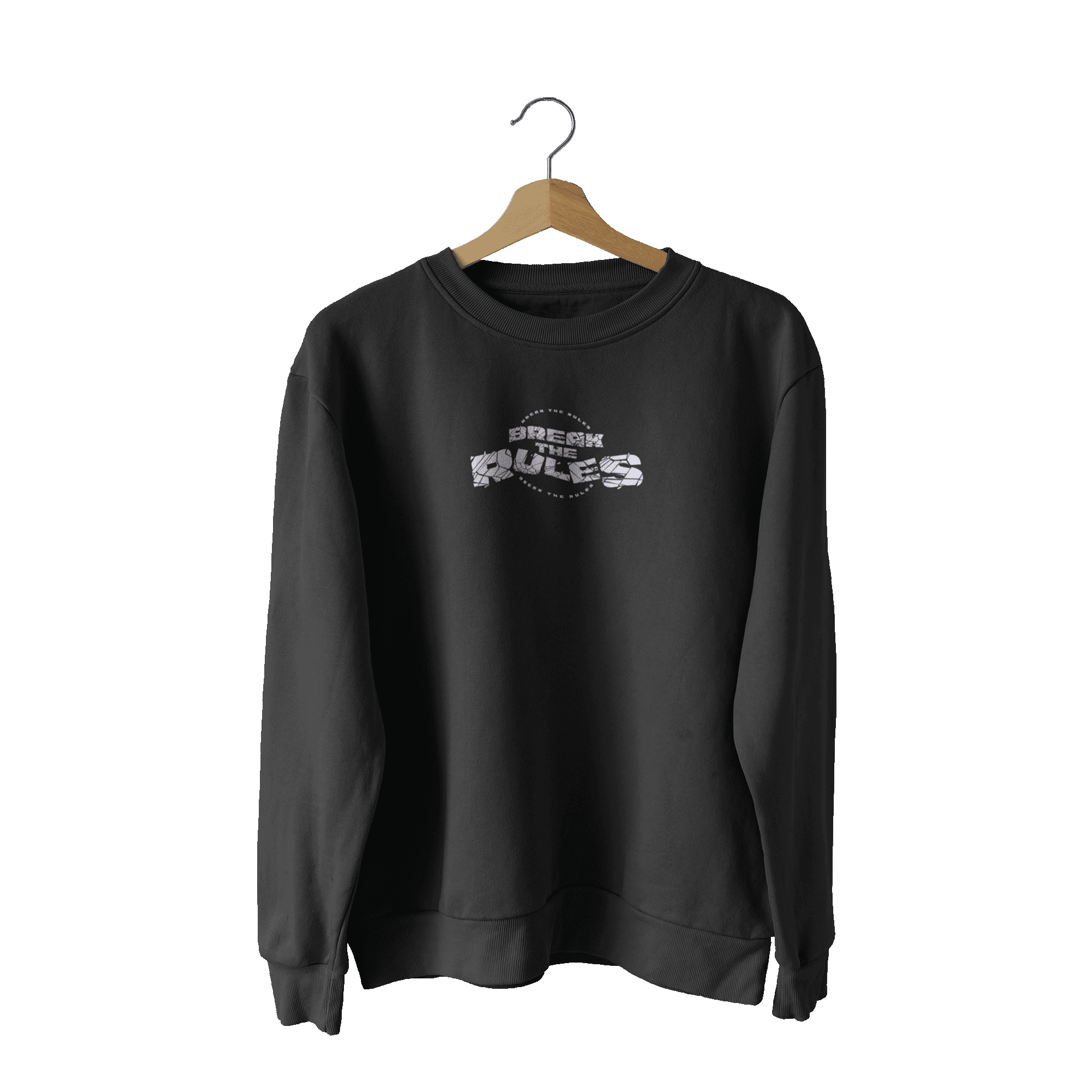 Wicold Break The Rules Baskılı Sweatshirt