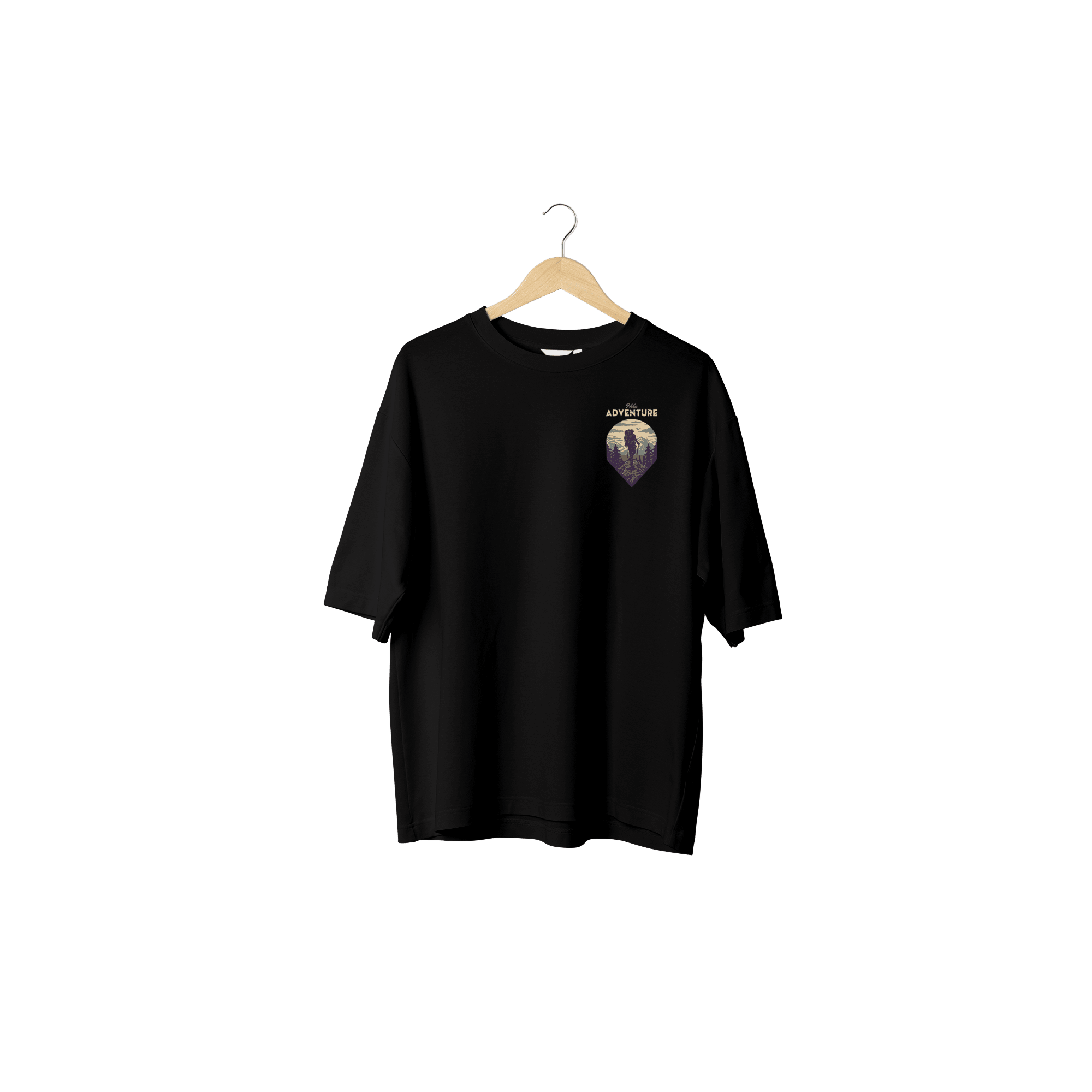 Wicold Adventure Baskılı Oversize T-Shirt