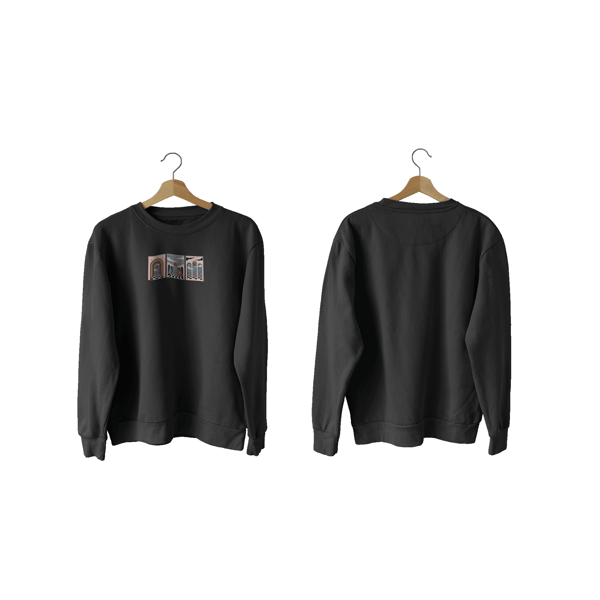 Wicold Hippie Baskılı Sweatshirt