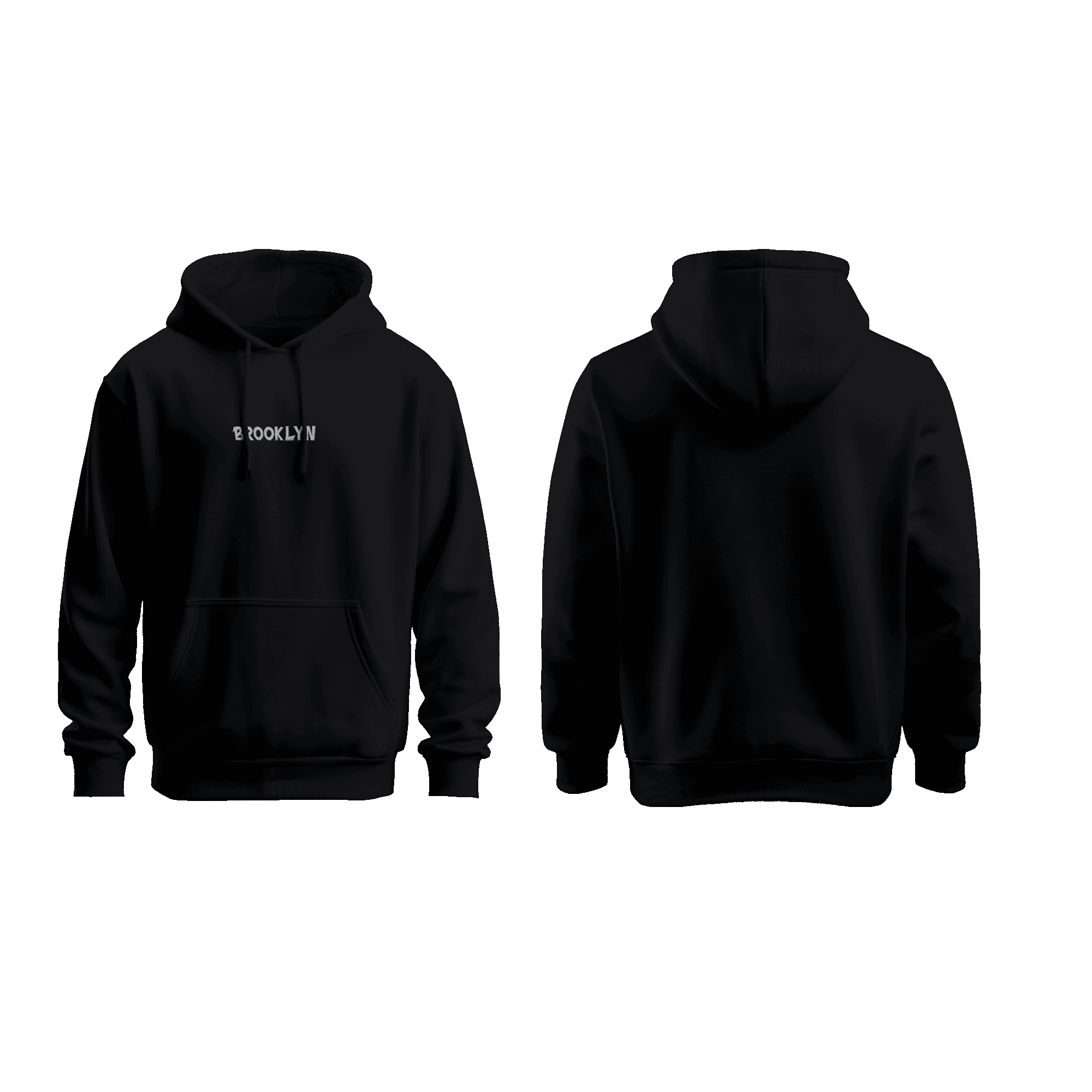 Wicold Brooklyn Baskılı Oversize Hoodie