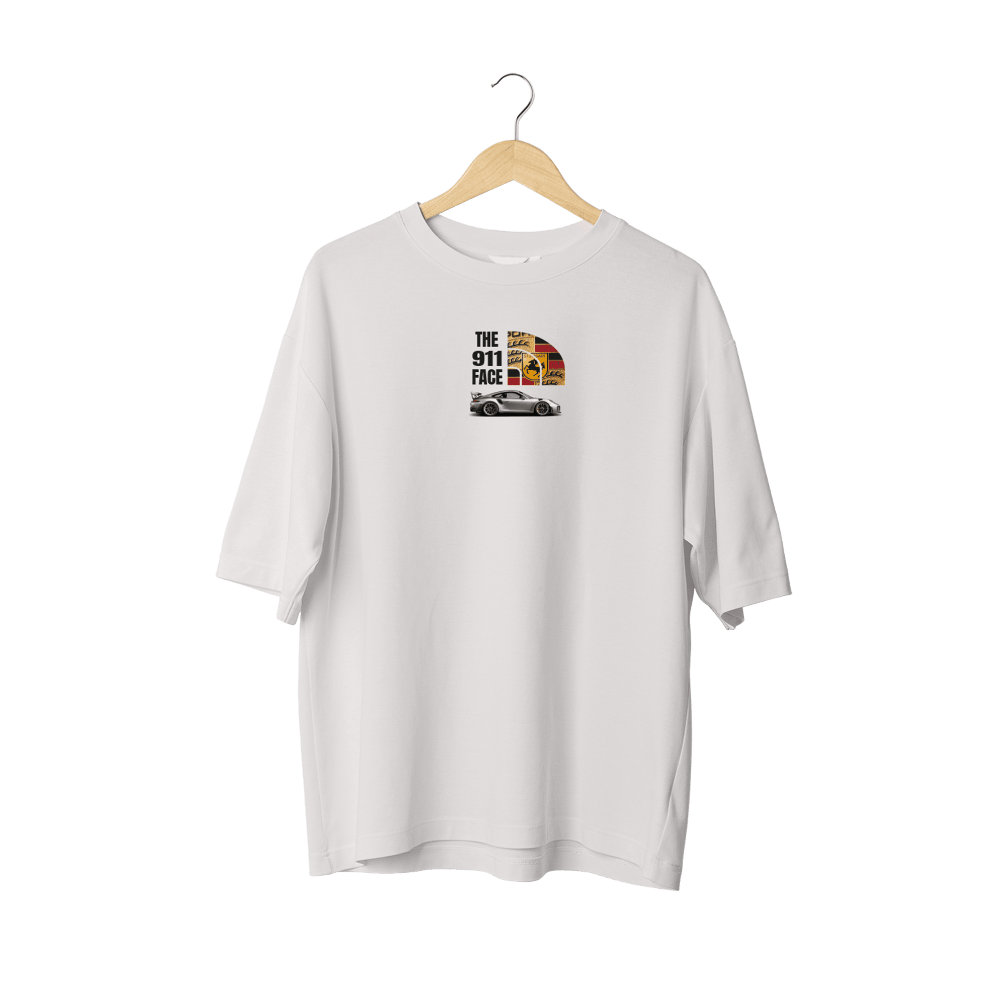 Wicold The 911 Face Baskılı Oversize T-Shirt