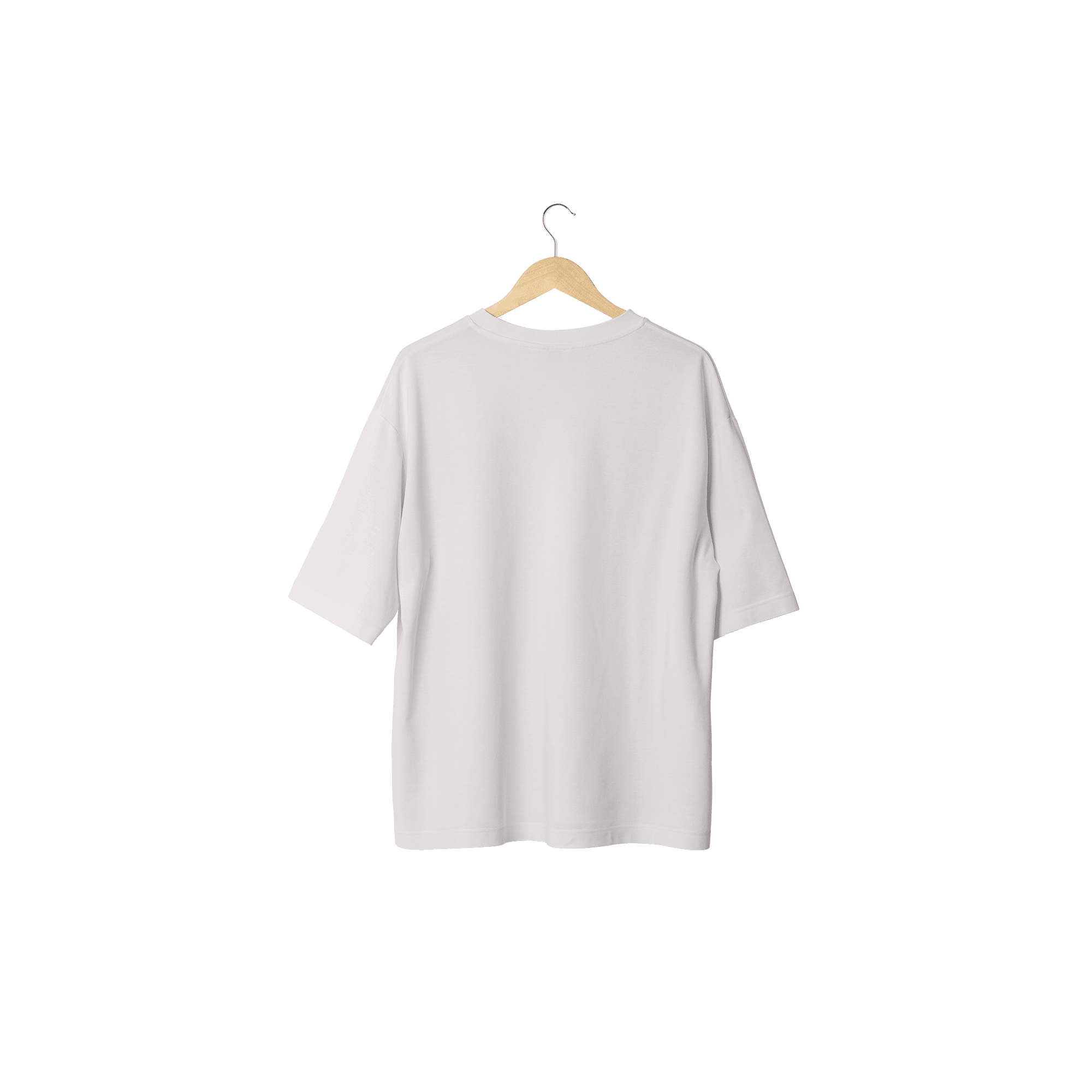 Wicold Dijital Dünya Baskılı Oversize T-Shirt