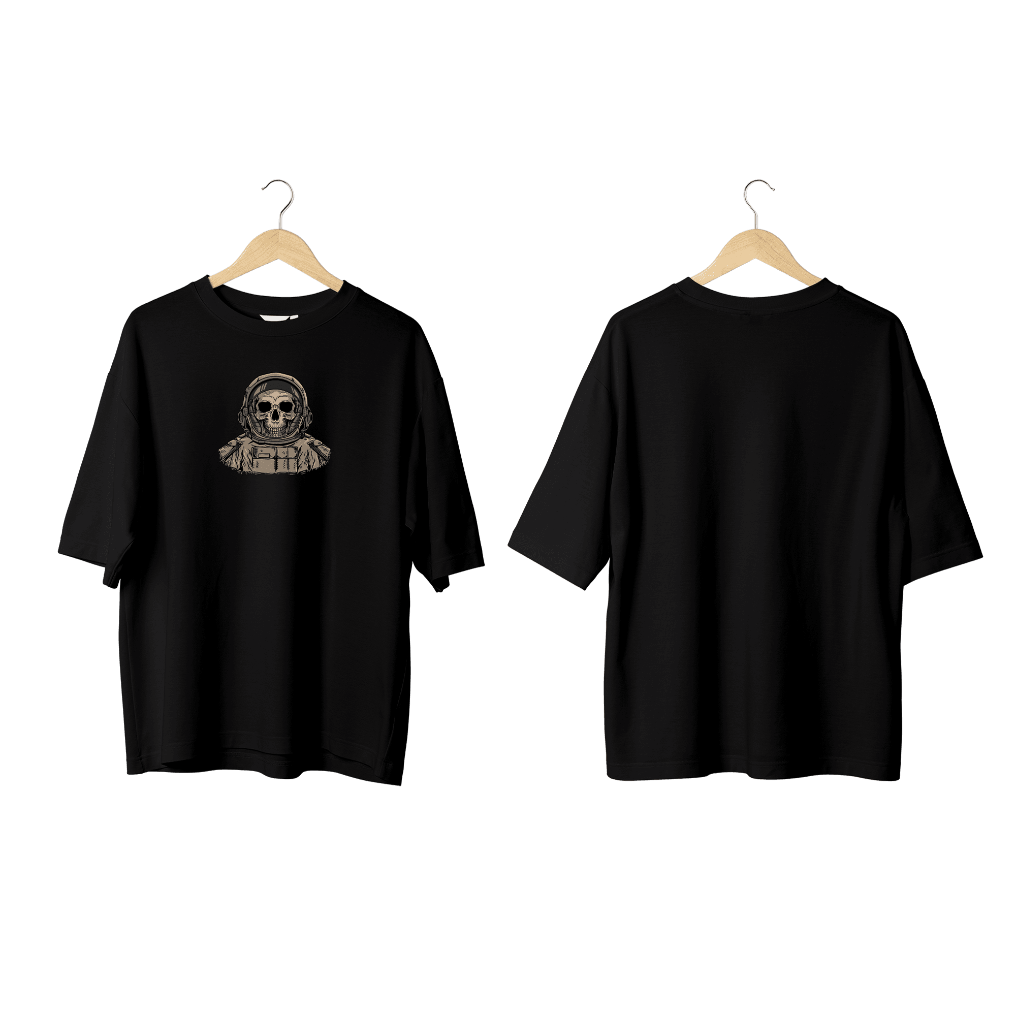 Wicold Astronot Baskılı Oversize T-Shirt