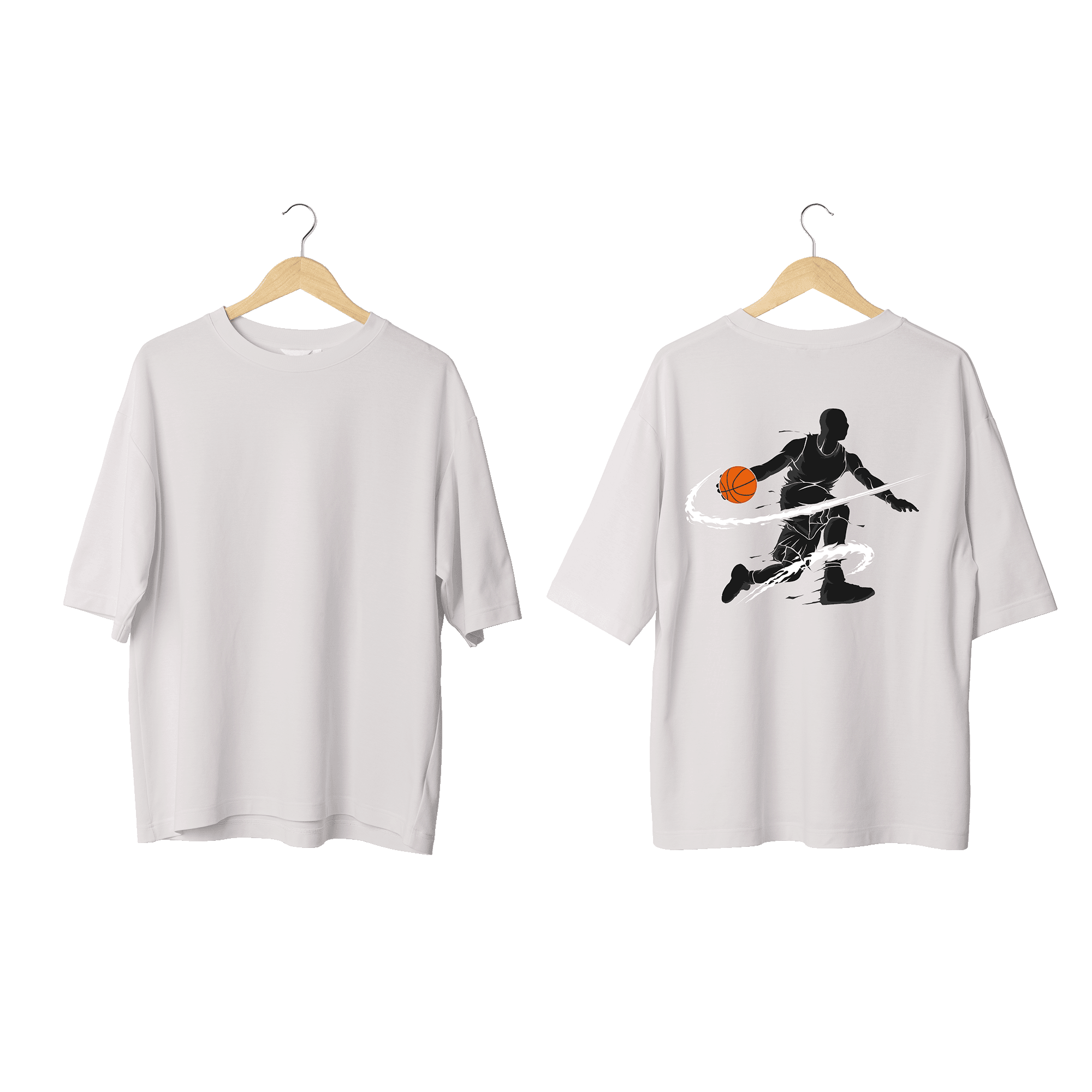 Wicold Basketbol Baskılı Oversize T-Shirt