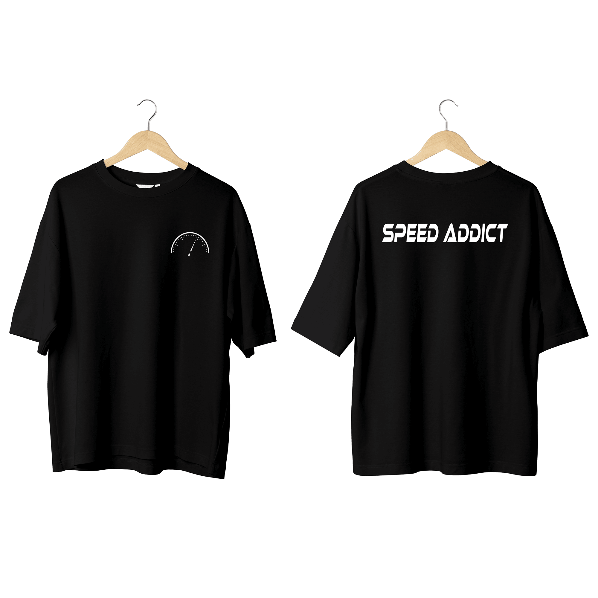 Wicold Speed Addict Baskılı Oversize T-Shirt