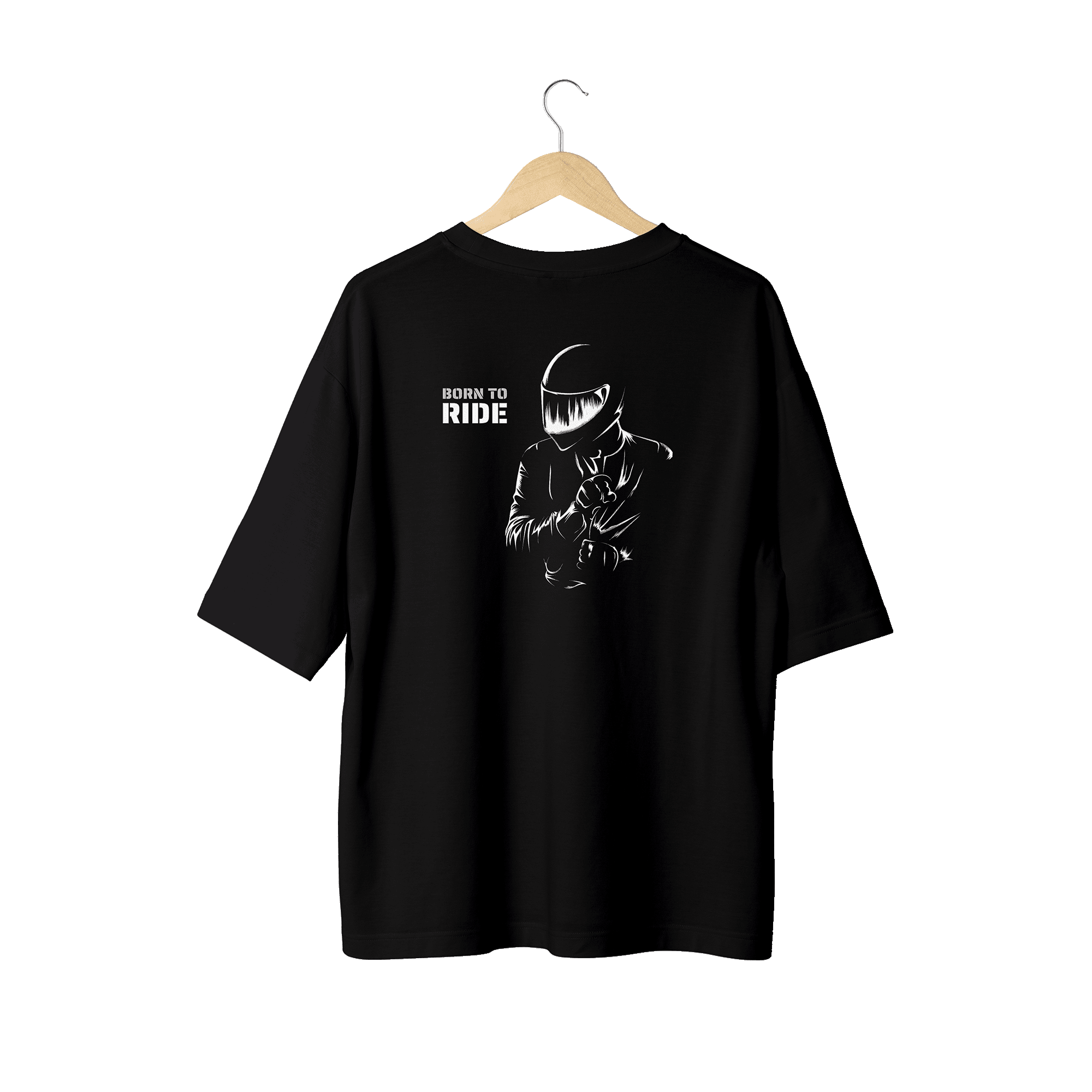 Wicold Born The Fast Baskılı Oversize T-Shirt