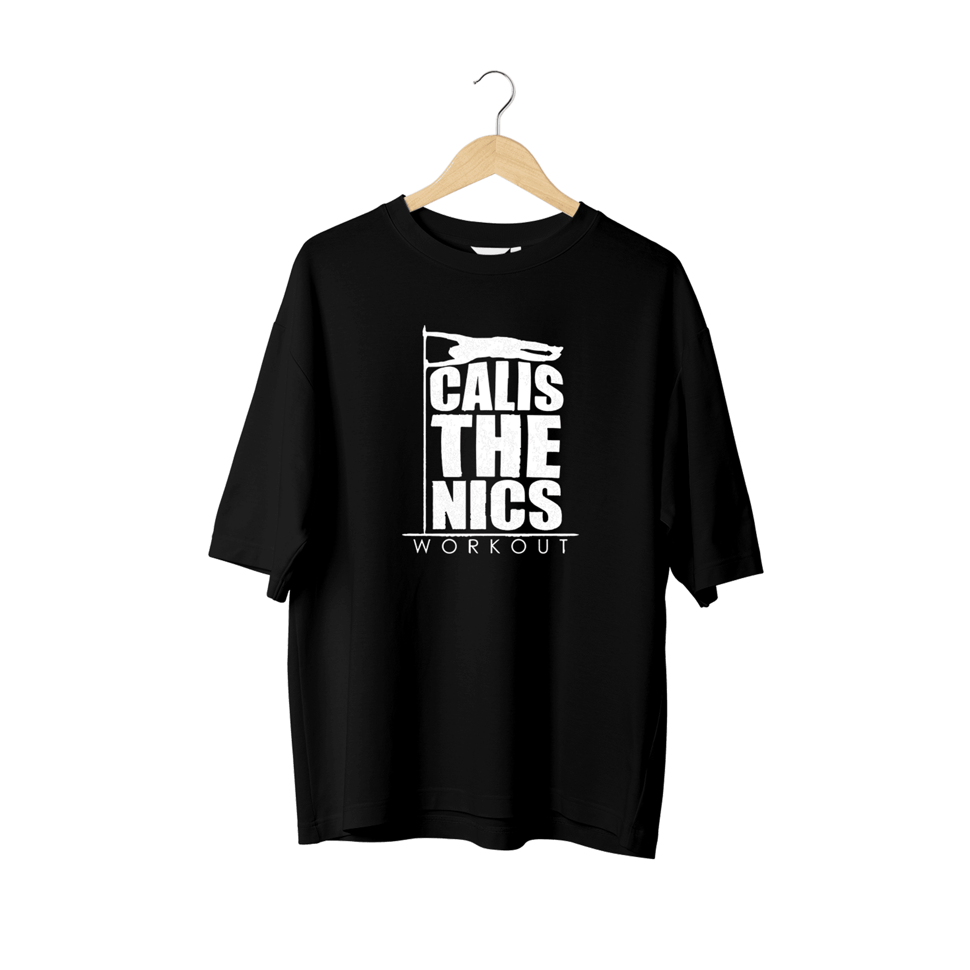 Wicold Calisthenics Baskılı Oversize T-Shirt