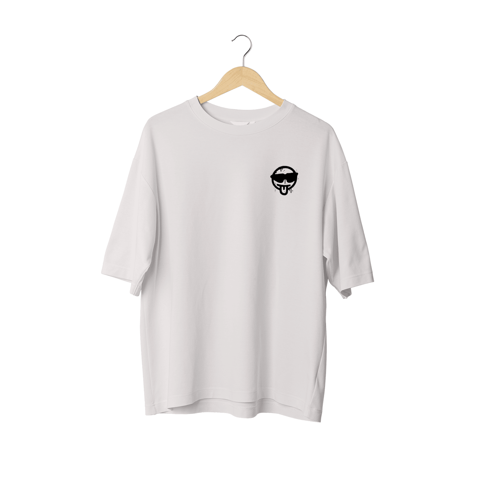 Wicold Emoji Baskılı Oversize T-Shirt