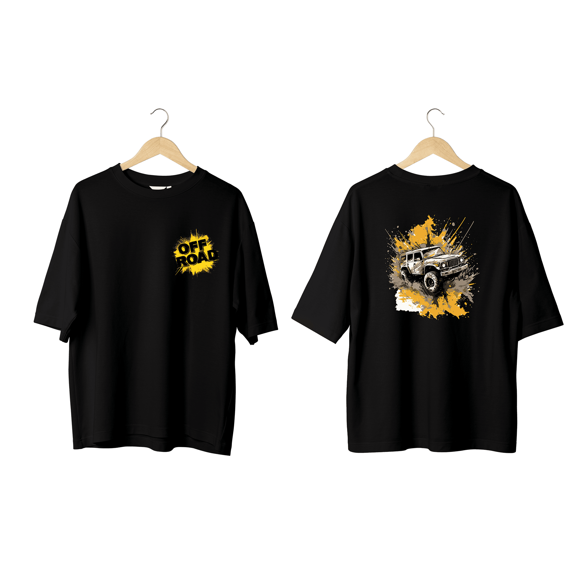 Wicold Offroad Baskılı Oversize T-Shirt