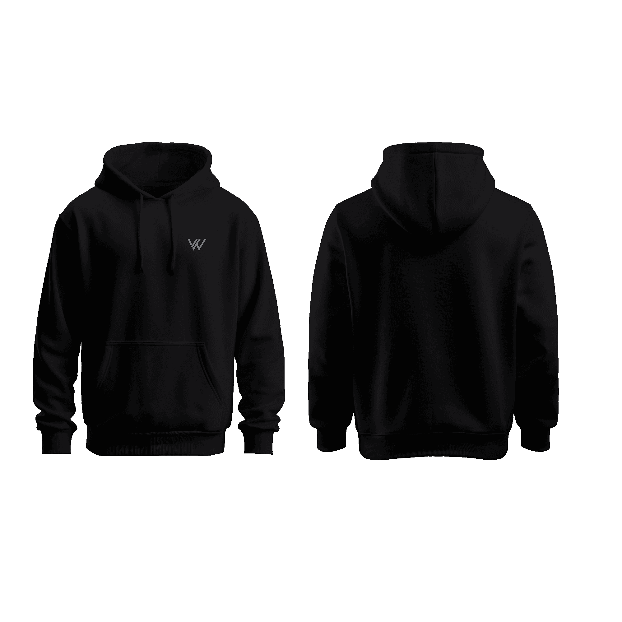 Wicold W Baskılı Oversize Hoodie