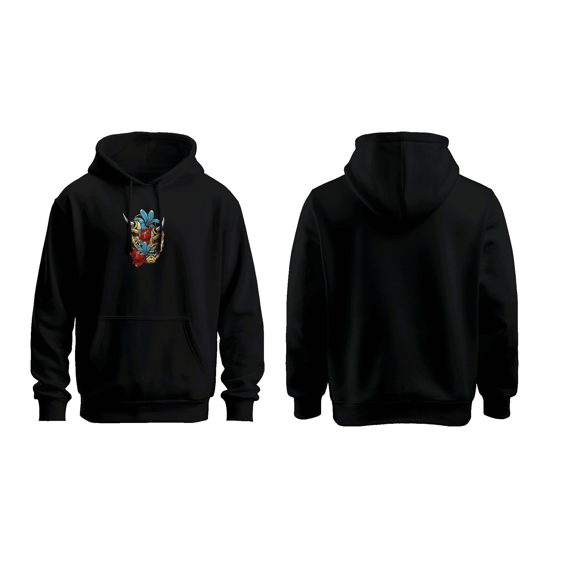 Wicold Monster Baskılı Oversize Hoodie