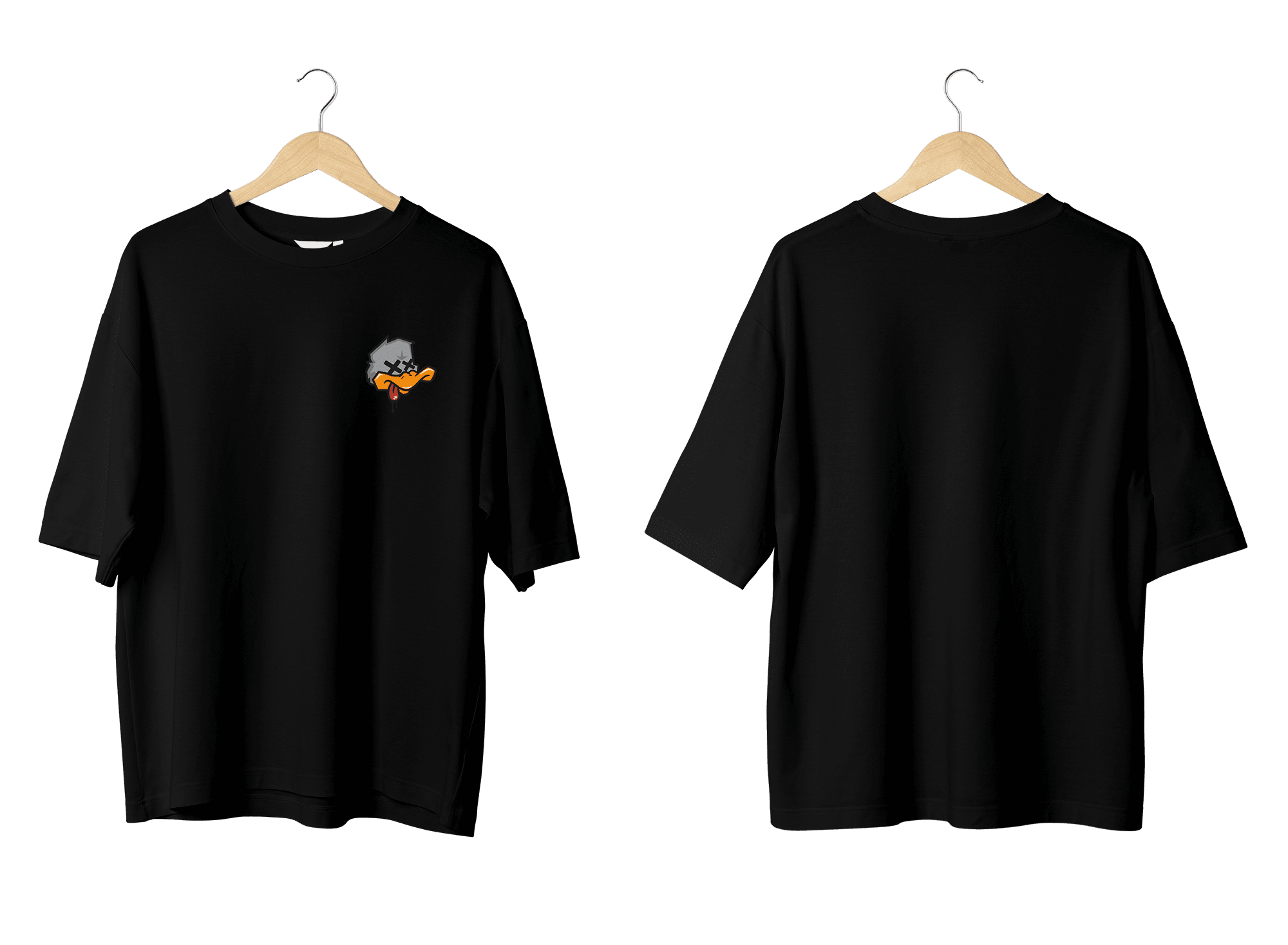 Wicold Duck Baskılı Oversize T-Shirt