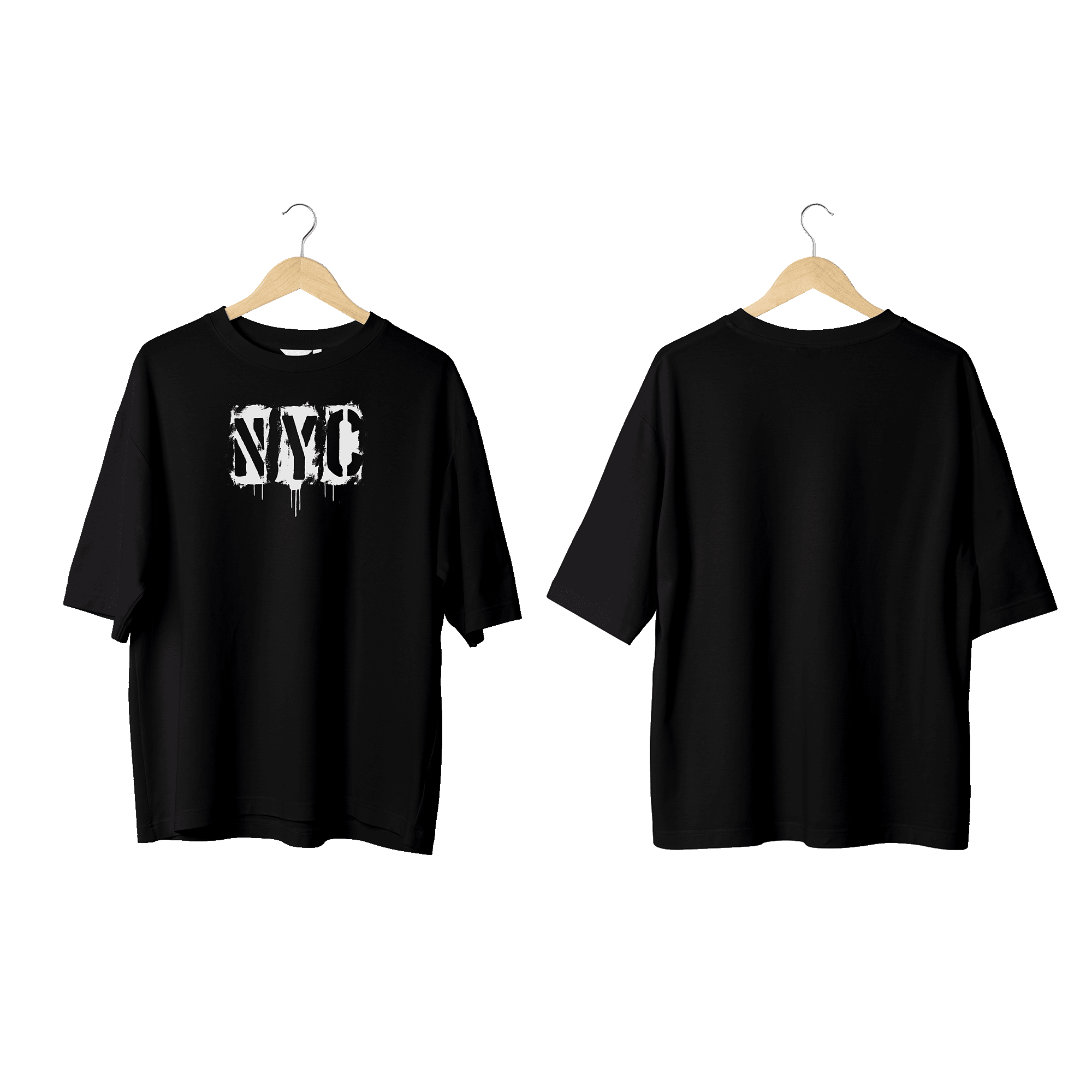 Wicold NYC Baskılı Oversize T-Shirt