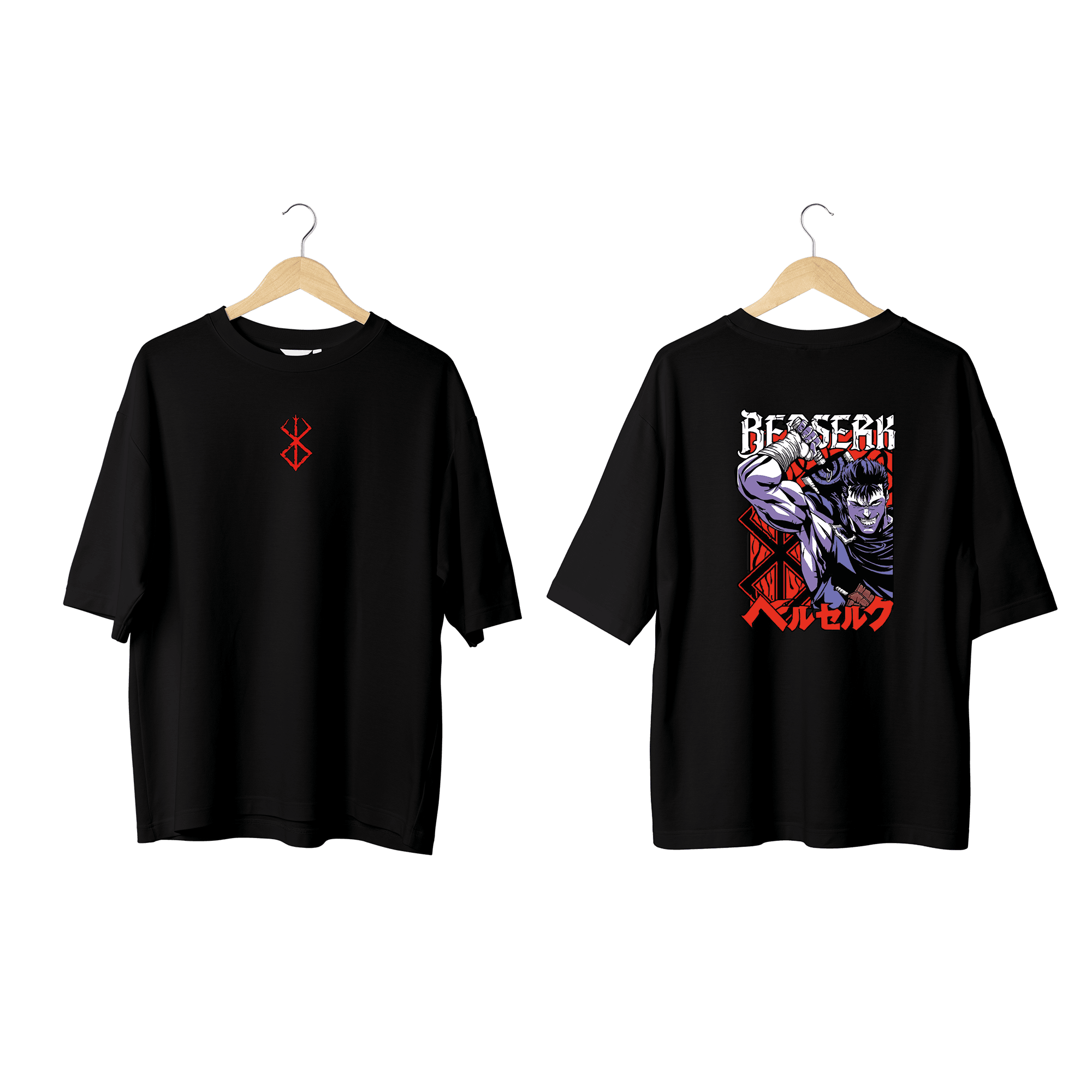 Wicold Berserk Baskılı Oversize T-Shirt