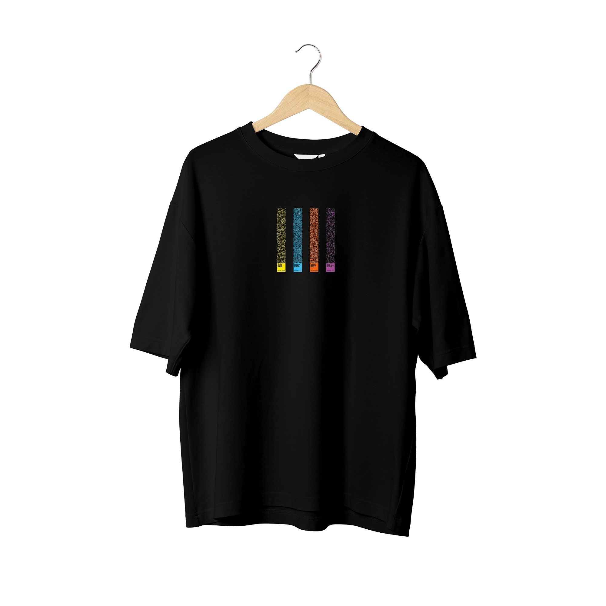 Wicold Newyork London Baskılı Oversize T-Shirt