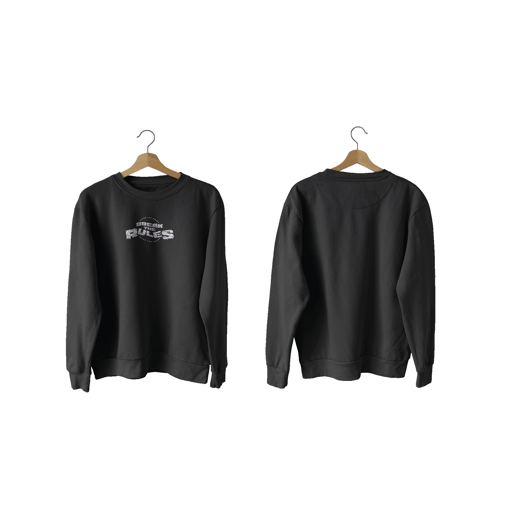 Wicold Break The Rules Baskılı Sweatshirt