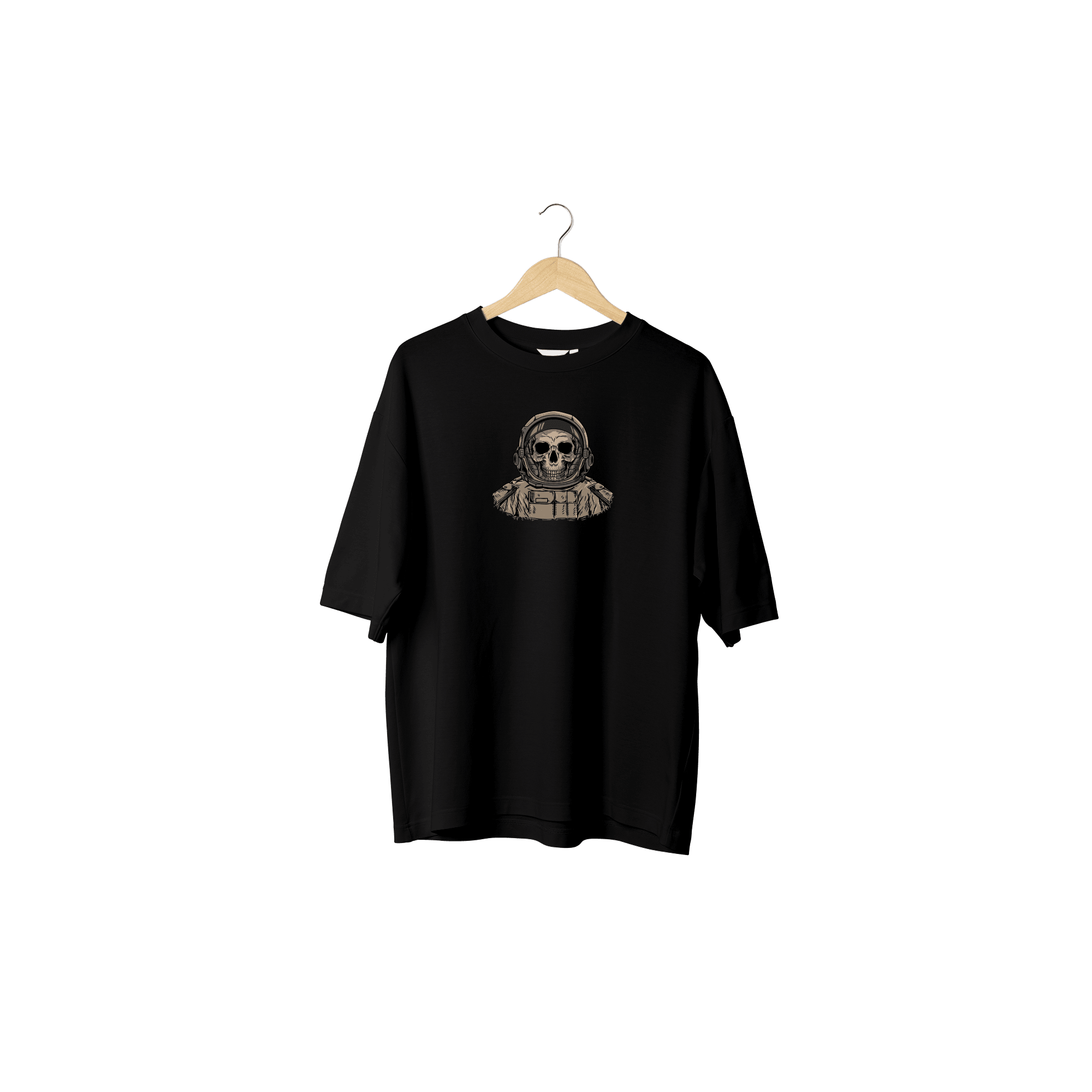 Wicold Astronot Baskılı Oversize T-Shirt