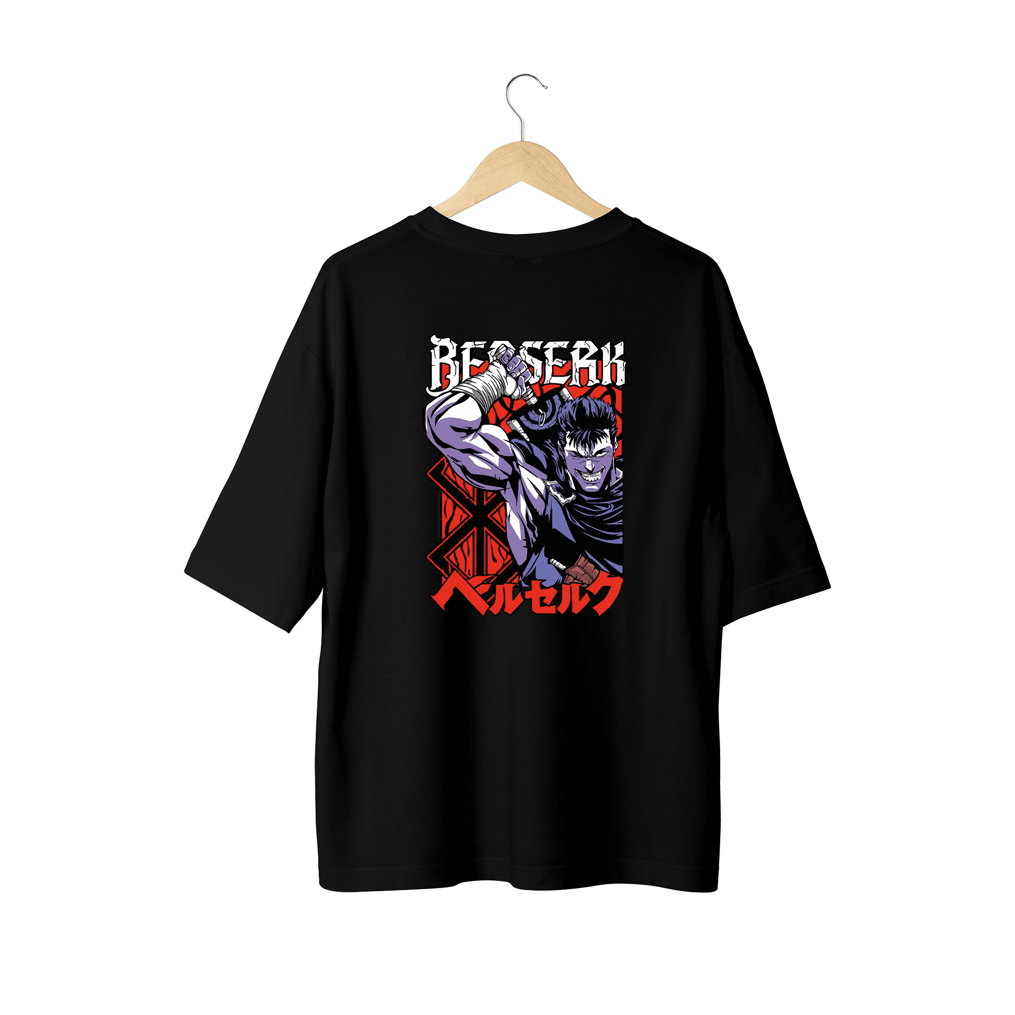 Wicold Berserk Baskılı Oversize T-Shirt