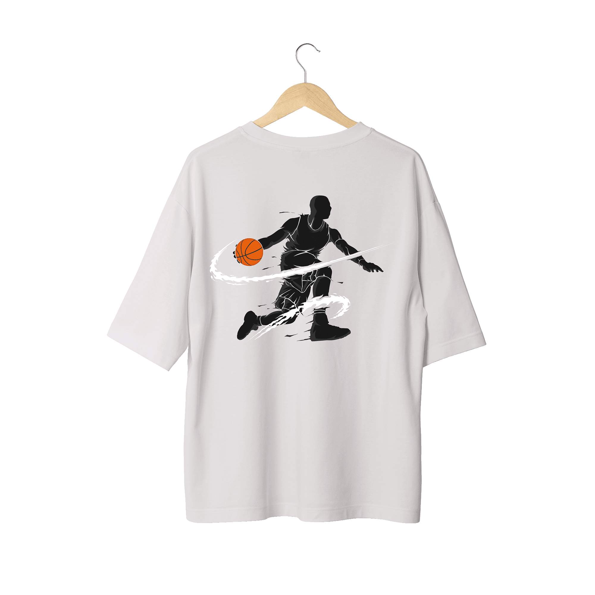 Wicold Basketbol Baskılı Oversize T-Shirt