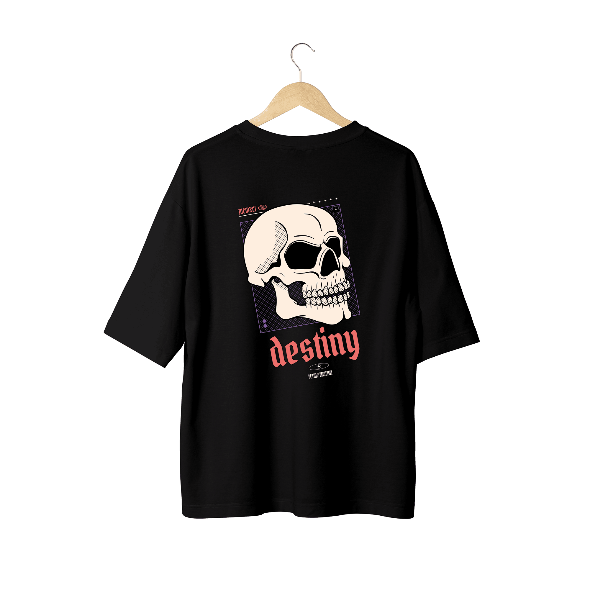 Wicold Destiny Baskılı Oversize T-Shirt