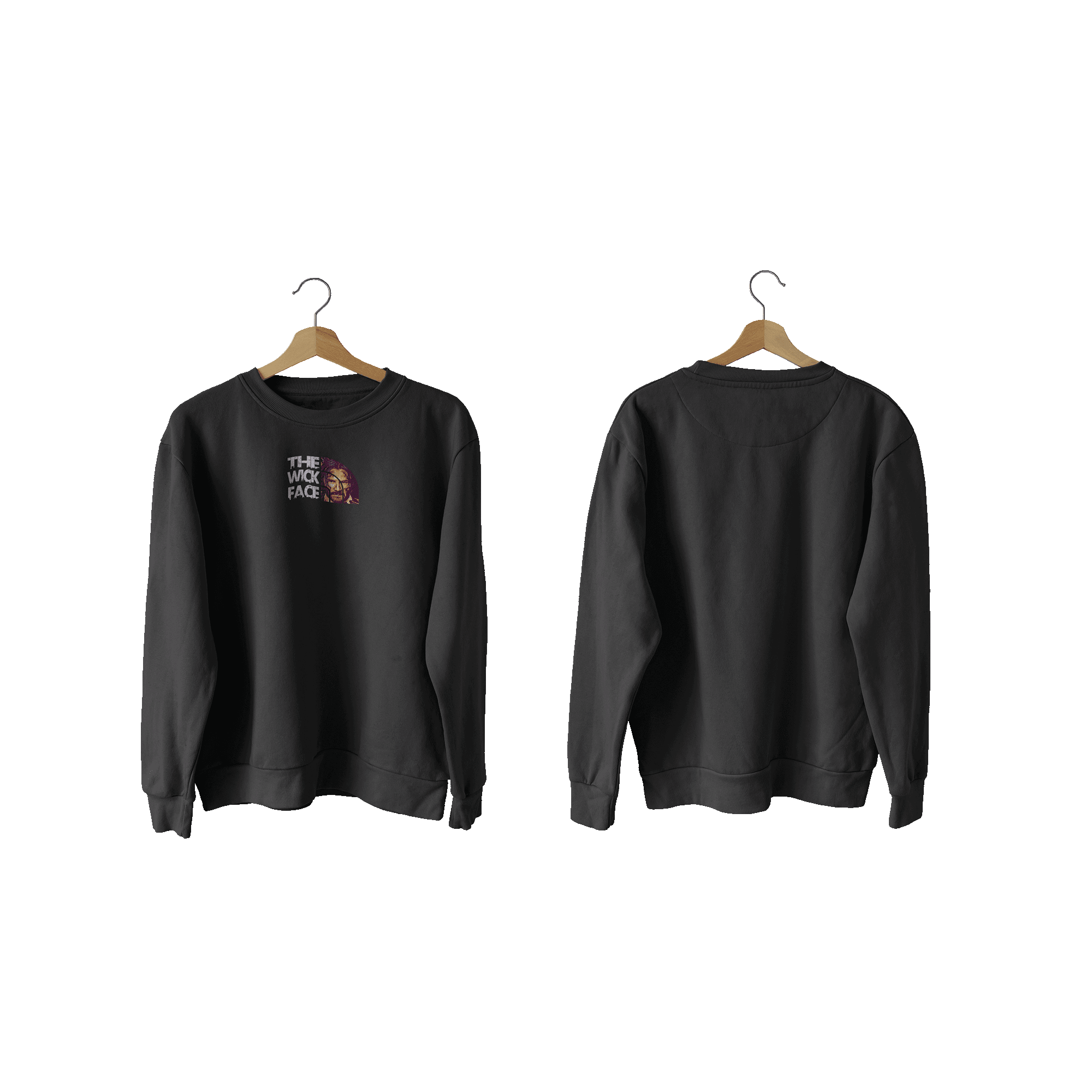 Wicold The Wick Face Baskılı Sweatshirt