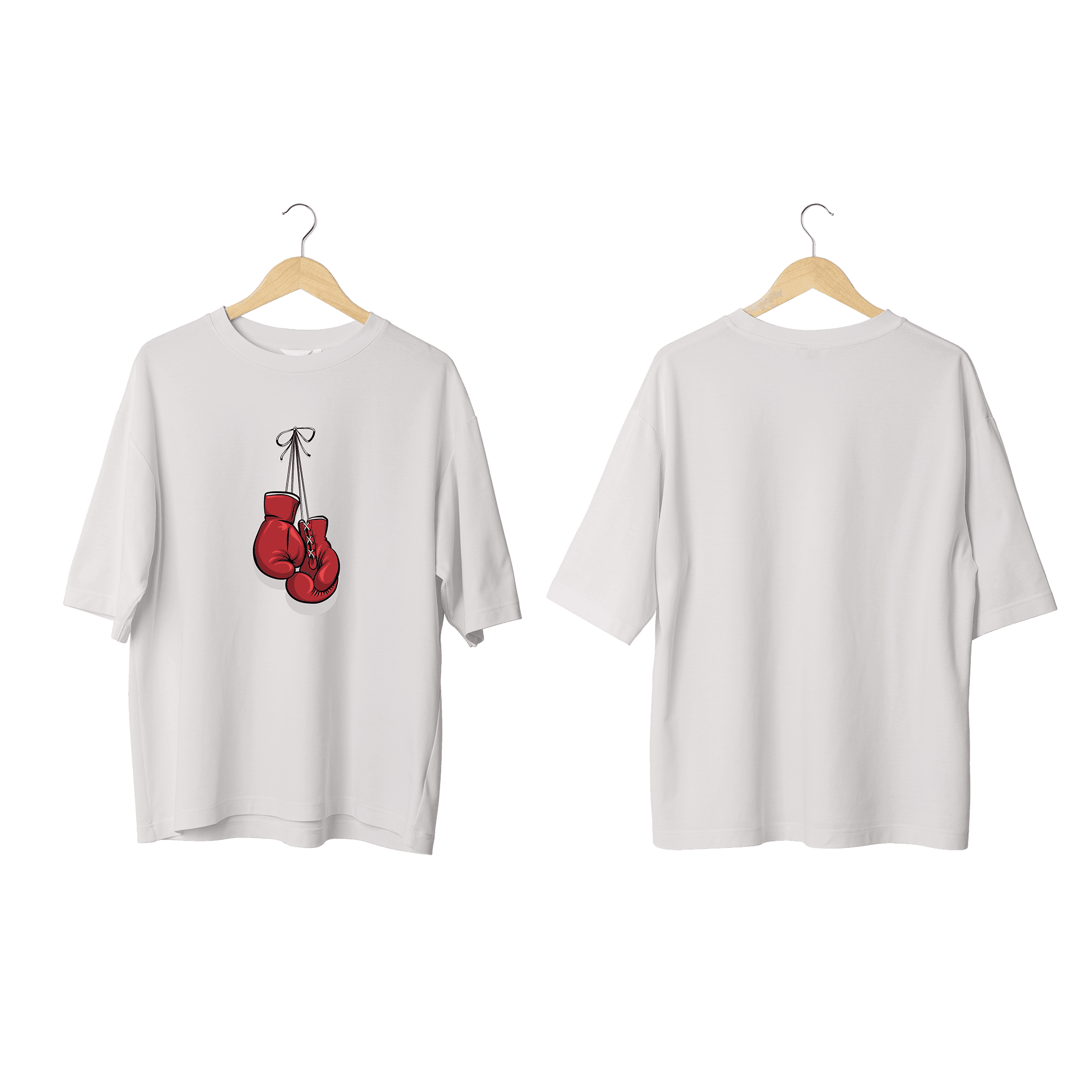 Wicold Boxing Baskılı Oversize T-Shirt