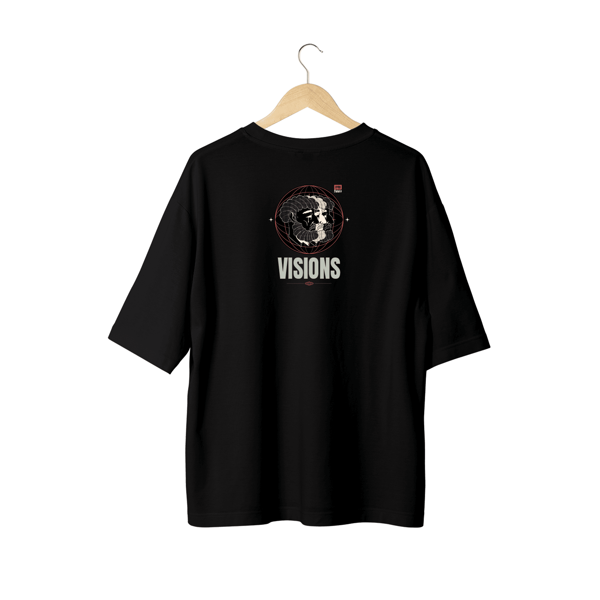 Wicold Visions Baskılı Oversize T-Shirt