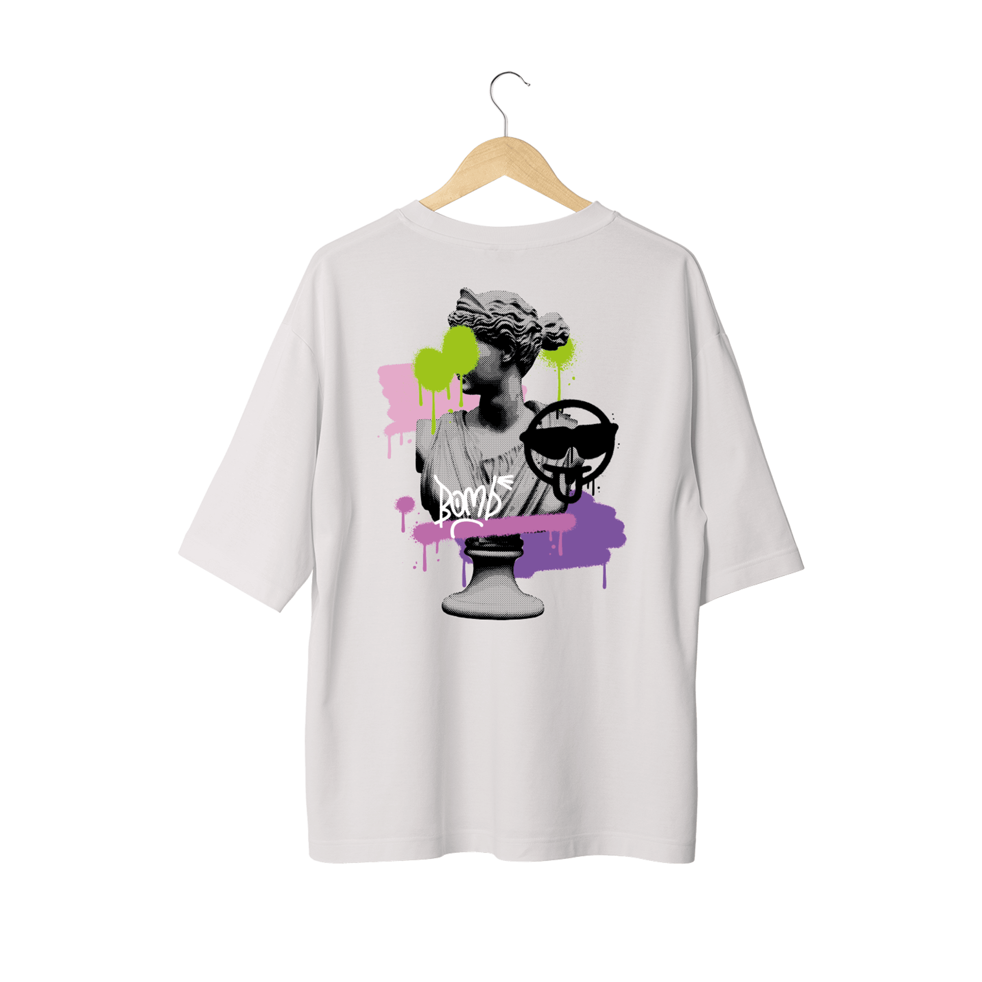 Wicold Emoji Baskılı Oversize T-Shirt