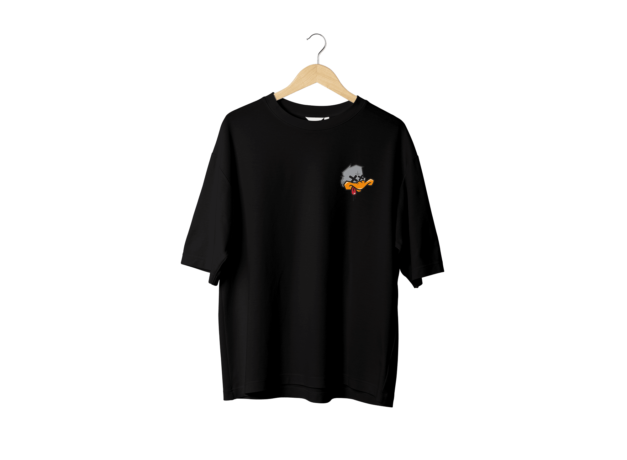 Wicold Duck Baskılı Oversize T-Shirt